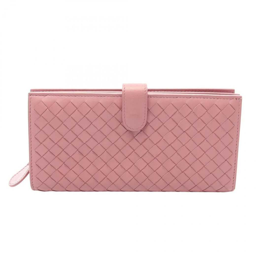 Bottega Veneta Intrecciato Bi-fold Long Wallet, Leather, Women's, Pink: --- Catalog ---Category: SizeSize (HxWxD): 9.5cm x 19cm x 2.5cm / 3.74'' x 7.48'' x 0.98''Category: DesignType: Long wallet (bi-fold)Color: PinkGender: WomenMaterial: Intrecciato Category: GeneralBran