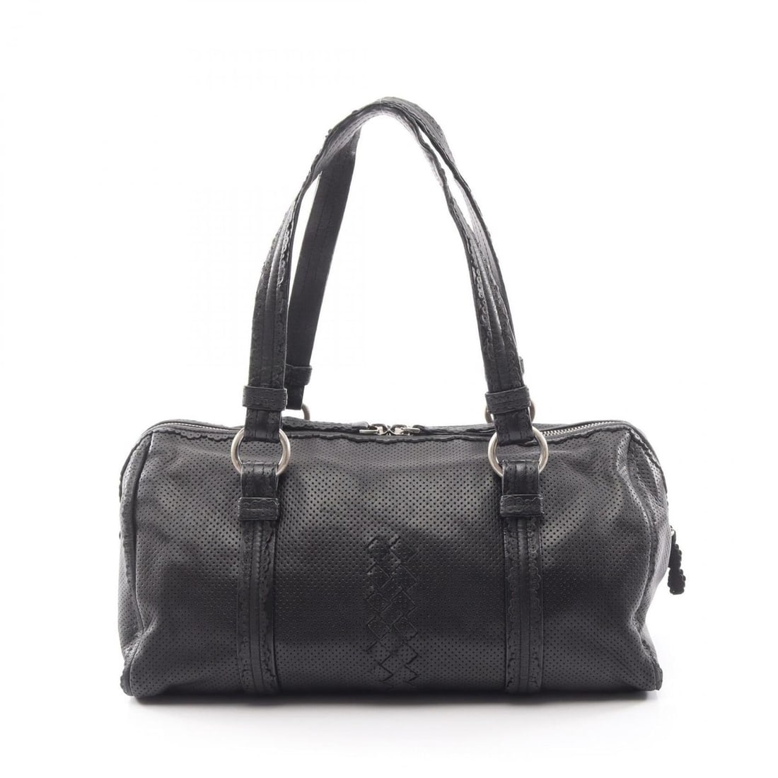 Bottega Veneta Intrecciato Handbag, Leather, Women's, Black, 137345: --- Catalog ---Category: SizeSize (HxWxD): 16cm x 31cm x 17cm / 6.29'' x 12.2'' x 6.69''Category: DesignType: HandbagColor: BlackGender: WomenMaterial: Leather Category: GeneralMPN: 137345Brand: Botte