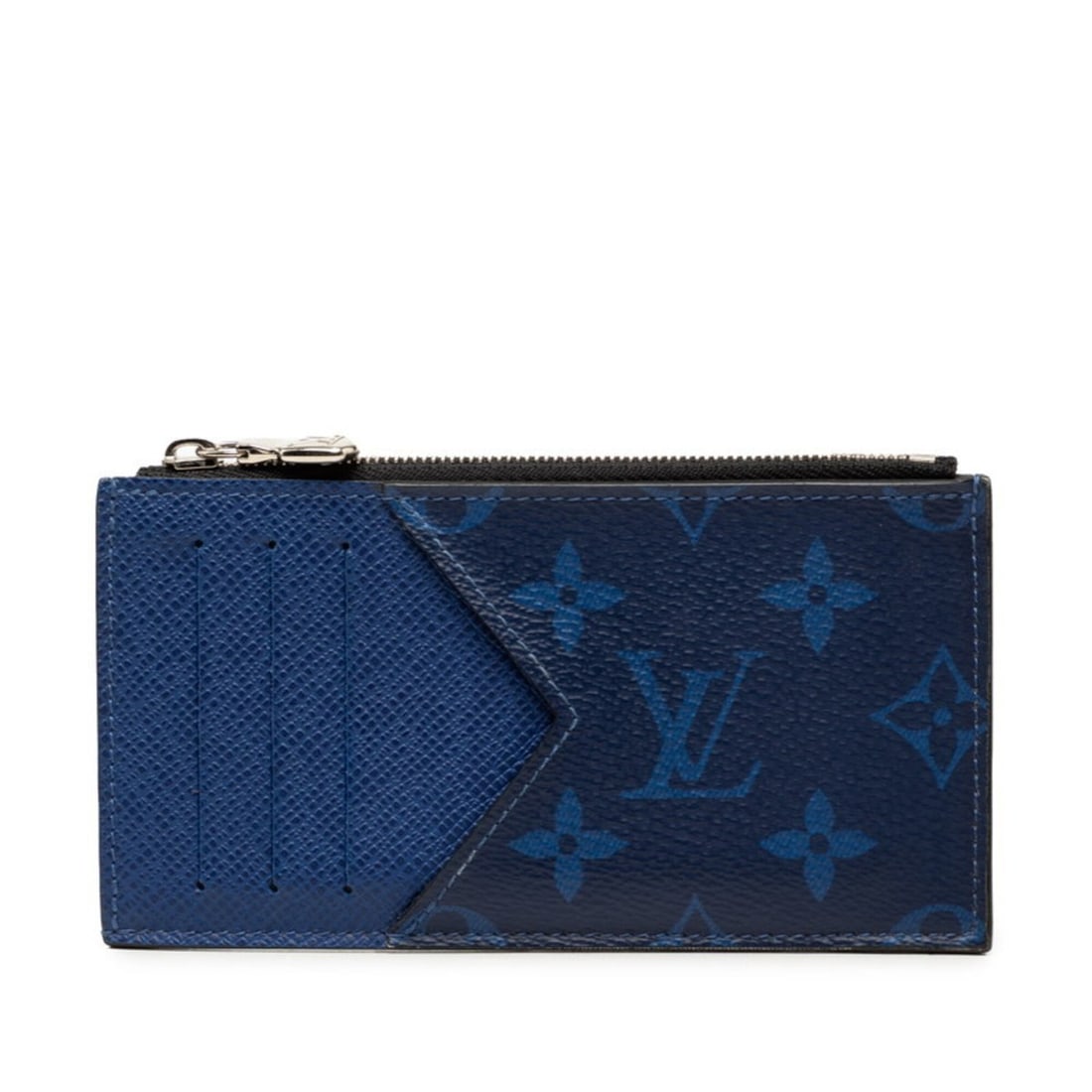 Louis Vuitton Monogram Taiga Rama Coin Card Holder Wallet/Coin Case Fragment M30270 Cobalt Blue: --- Catalog ---Category: SizeSize (HxWxD): 7.5cm x 14.5cm x 5.00mm / 2.95'' x 5.7'' x 0.19''Category: DesignType: Coin purse/coin caseColor: BlueGender: WomenMaterial: PVC , Leather Category: GeneralB