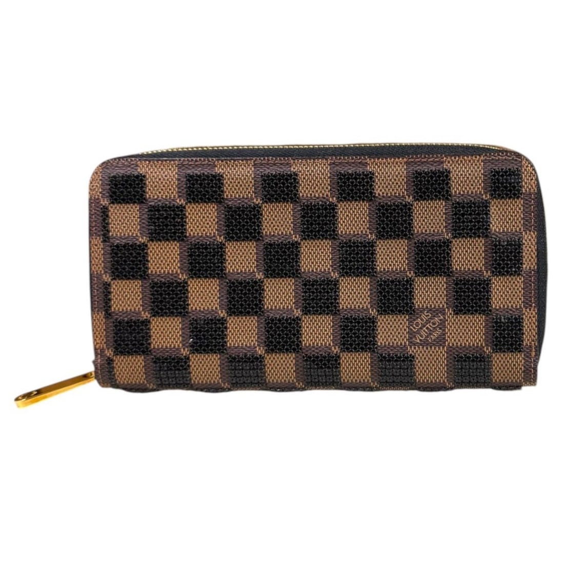 Louis Vuitton Zippy Wallet Damier Paillette Long Canvas N63173 Women's LOUIS VUITTON: --- Catalog ---Category: SizeSize (HxWxD): 10.5cm x 19.5cm x 2cm / 4.13'' x 7.67'' x 0.78''Category: DesignType: Long wallet (bi-fold)Color: Black, BrownGender: WomenMaterial: Damier Canvas , Spangles