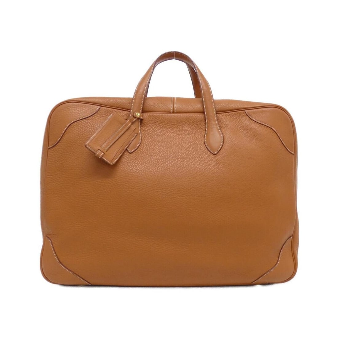 Hermes Victoria Valis 45cm Boston Bag: --- Catalog ---Category: SizeSize (HxWxD): 35cm x 45cm x 14cm / 13.77'' x 17.71'' x 5.51''Category: DesignType: Boston bagColor: BrownGender: Men,WomenMaterial: Taurillon clemence leather Hardware Col
