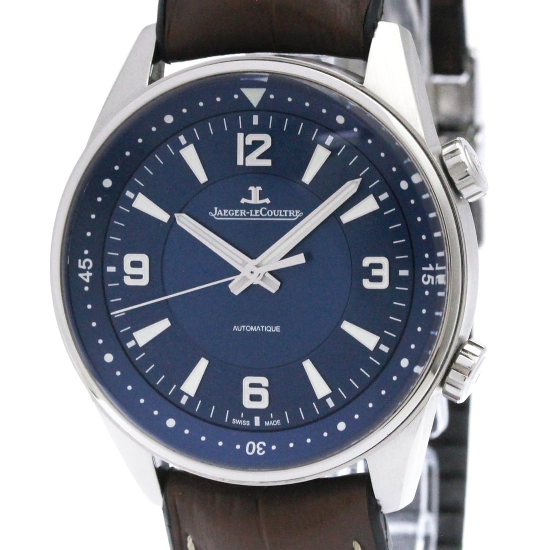 JAEGER-LECOULTRE Polaris Stainless Steel Automatic Mens Watch Q9008480 Polished (1 of 8)