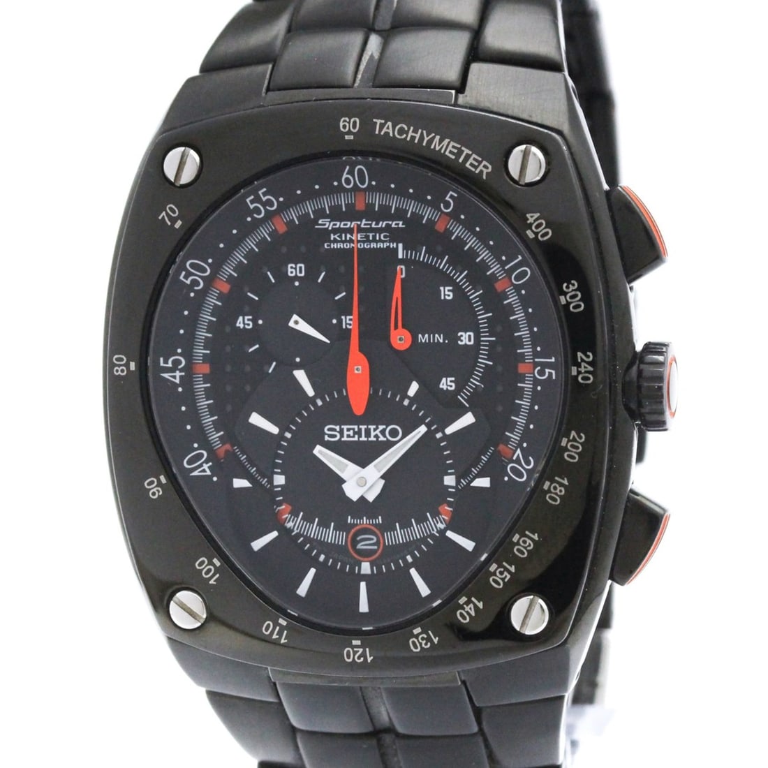 SEIKO Sportura Kinetic Stainless Steel Mens Watch SNL015(7L22-0AD0): --- Catalog ---Category: SizeCase Diameter: 41mm / 1.61''Category: DesignType: WristwatchStyle: SportGender: MenColor (Dial): BlackMaterial (Band): Stainless steelMaterial (Case): Stainless steelCateg