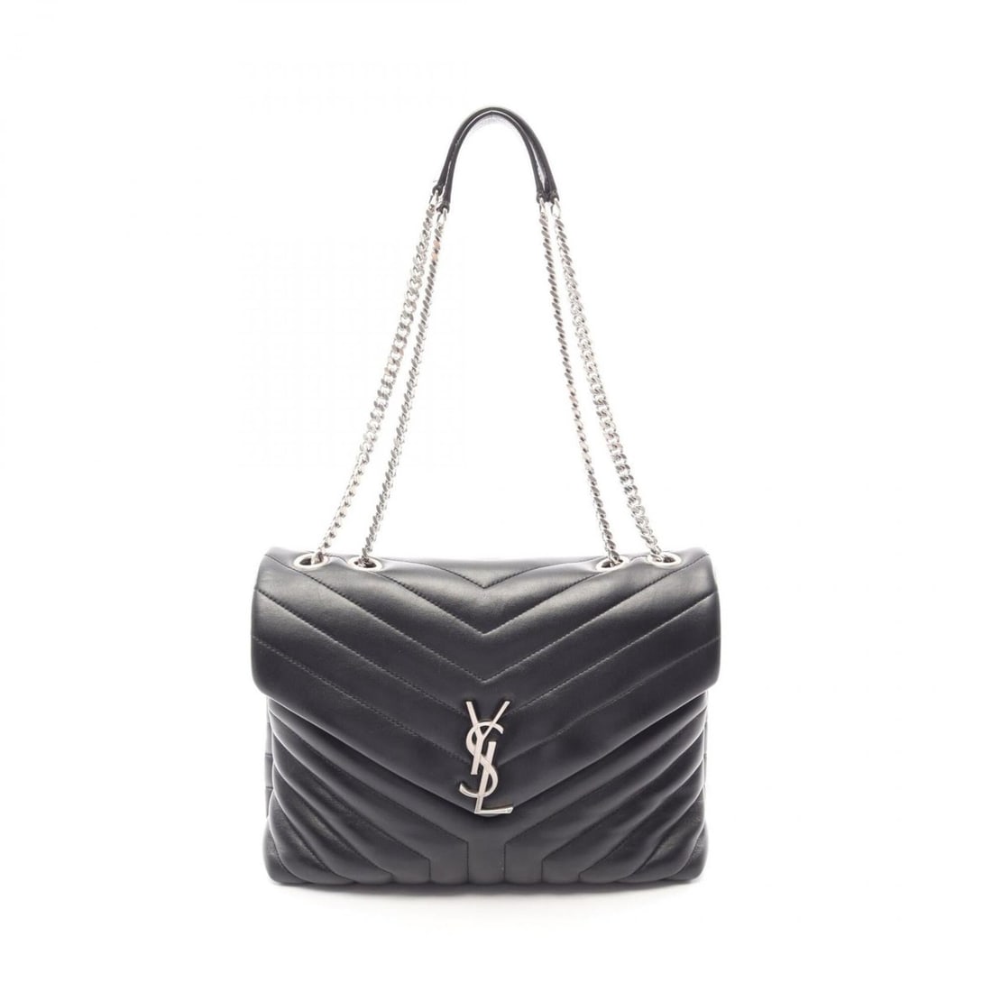 Yves Saint Laurent Saint Laurent Paris Loulou Medium Tote Bag Handbag Leather Women's Black: --- Catalog ---Category: SizeSize (HxWxD): 22cm x 29cm x 11cm / 8.66'' x 11.41'' x 4.33''Category: DesignType: Handbag, Tote bagColor: BlackGender: WomenMaterial: Leather Category: GeneralBrand: Yves 