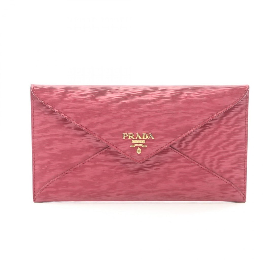 Prada PRADA Billfold Wallet, Leather, Women's, Pink: --- Catalog ---Category: SizeSize (HxWxD): 11cm x 20cm x 5.00mm / 4.33'' x 7.87'' x 0.19''Category: DesignType: Bill wallet (bi-fold)Color: PinkGender: WomenMaterial: Leather Category: GeneralBrand: P