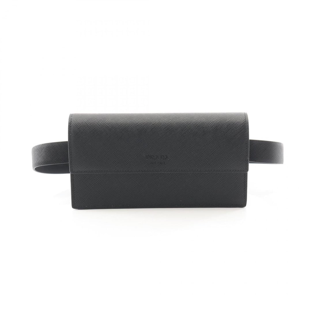 Prada PRADA Waist Bag Handbag Saffiano Leather Women's Black: --- Catalog ---Category: SizeSize (HxWxD): 10cm x 19cm x 4cm / 3.93'' x 7.48'' x 1.57''Category: DesignType: Fanny packColor: BlackGender: WomenMaterial: Leather Leather/Fur Type: Saffiano leatherCate