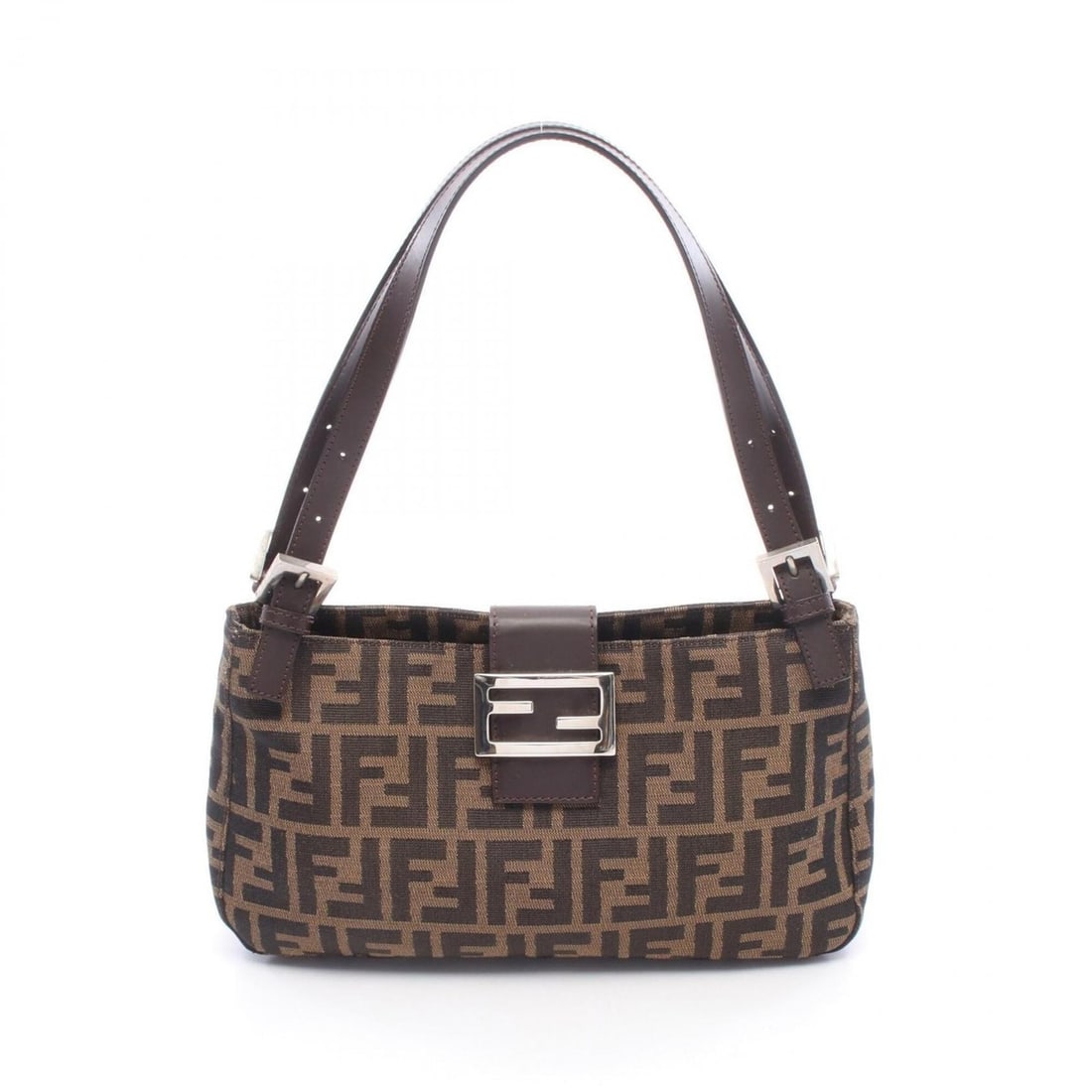 Fendi Mamma Bucket Zucca Shoulder Bag/Handbag, Canvas and Leather, Women's, Brown: --- Catalog ---Category: SizeSize (HxWxD): 16cm x 28.5cm x 5cm / 6.29'' x 11.22'' x 1.96''Category: DesignType: Handbag, Shoulder bagColor: BrownGender: WomenMaterial: Canvas , Leather Category: Gener