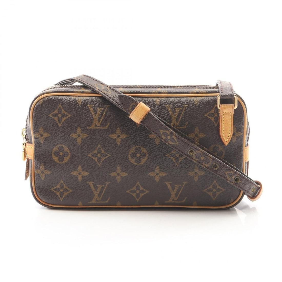 Louis Vuitton Marly Bandoulière Monogram Shoulder Bag/Handbag, Coated Canvas and Leather, Women's,: --- Catalog ---Category: SizeSize (HxWxD): 12cm x 22cm x 4cm / 4.72'' x 8.66'' x 1.57''Category: DesignType: Handbag, Shoulder bagColor: BrownGender: WomenMaterial: PVC , Leather Category: GeneralMPN: