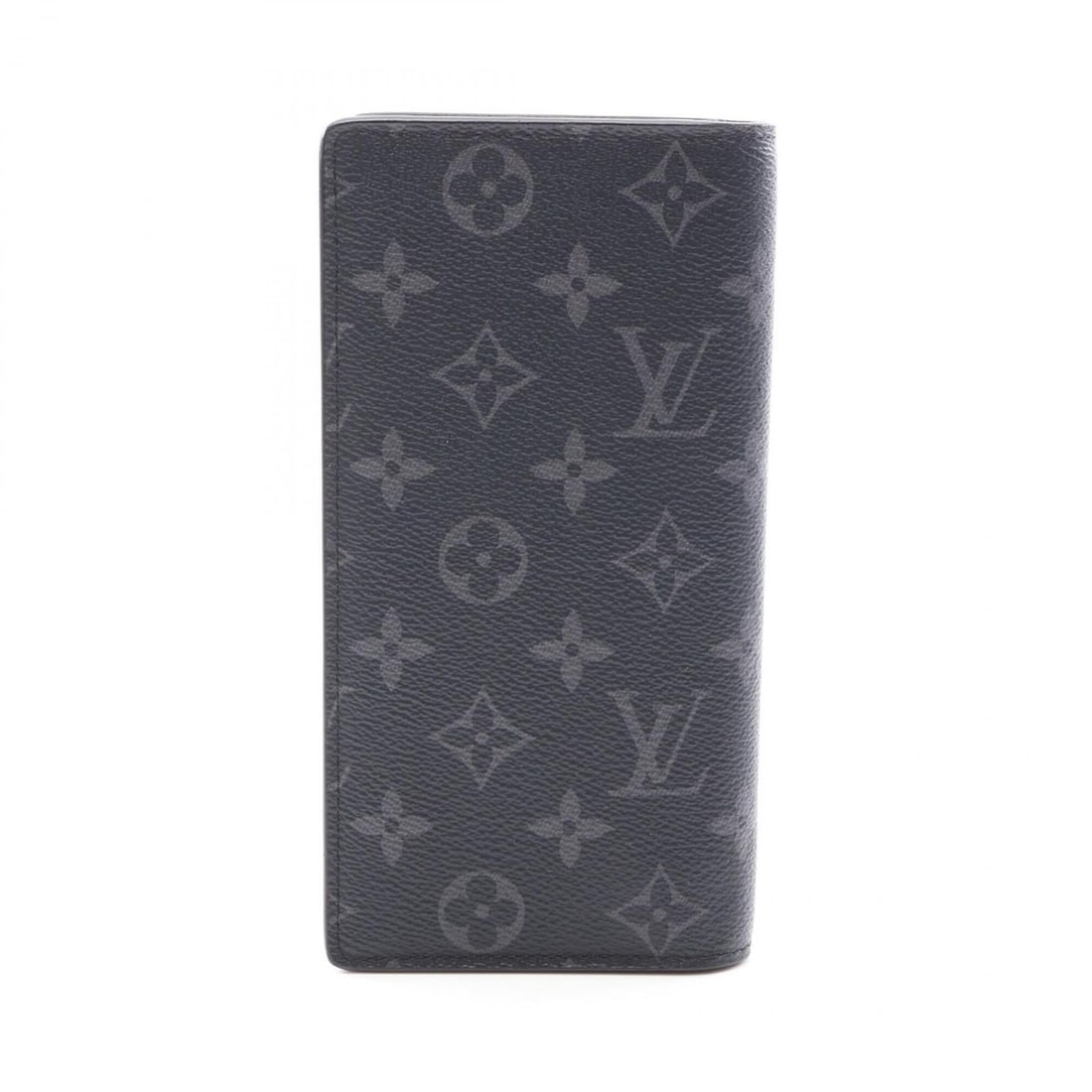 Louis Vuitton Portefeuille Brazza Monogram Eclipse Bi-fold Long Wallet for Men, Black, M61697: --- Catalog ---Category: SizeSize (HxWxD): 19cm x 9.5cm x 2cm / 7.48'' x 3.74'' x 0.78''Category: DesignType: Long wallet (bi-fold)Color: BlackGender: MenMaterial: PVC Category: GeneralMPN: M61697Bran