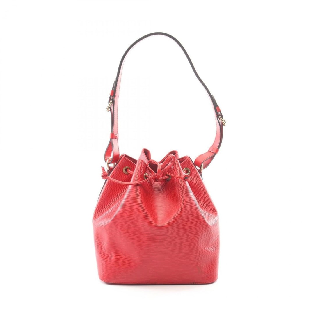 Louis Vuitton Petit Noé Epi Castilian Red Shoulder Bag Handbag Leather Women's M44107: --- Catalog ---Category: SizeSize (HxWxD): 27cm x 25cm x 19cm / 10.62'' x 9.84'' x 7.48''Category: DesignType: Handbag, Shoulder bagColor: Red colorGender: WomenMaterial: Leather Category: GeneralMPN: