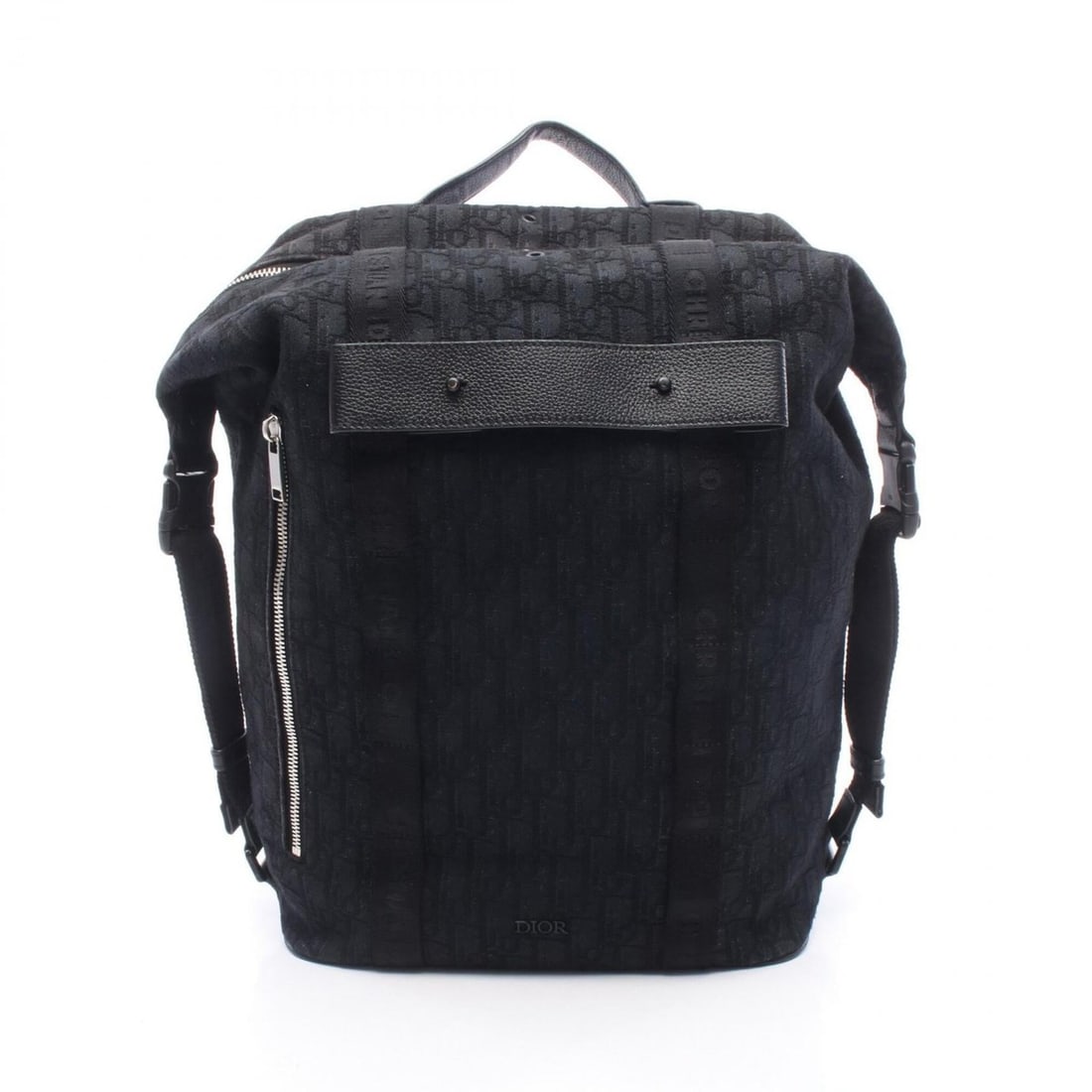 Christian Dior Dior Safari Oblique Backpack/Handbag, Canvas & Leather, Men's, Black: --- Catalog ---Category: SizeSize (HxWxD): 39cm x 29cm x 15cm / 15.35'' x 11.41'' x 5.9''Category: DesignType: Backpack, HandbagColor: BlackGender: MenMaterial: Canvas , Leather Category: GeneralBrand