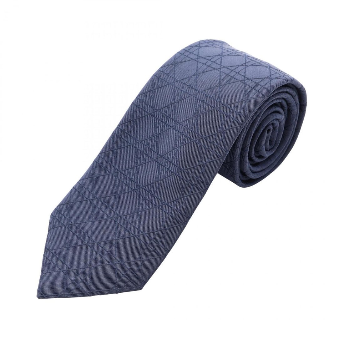 Christian Dior Dior Cannage Silk Tie for Men, Navy: --- Catalog ---Category: SizeTotal Length: 144cm / 56.69''Category: DesignType: CravatColor: NavyGender: MenMaterial: Silk Category: GeneralBrand: Christian Dior--- Item List ---Section: ConditionRank