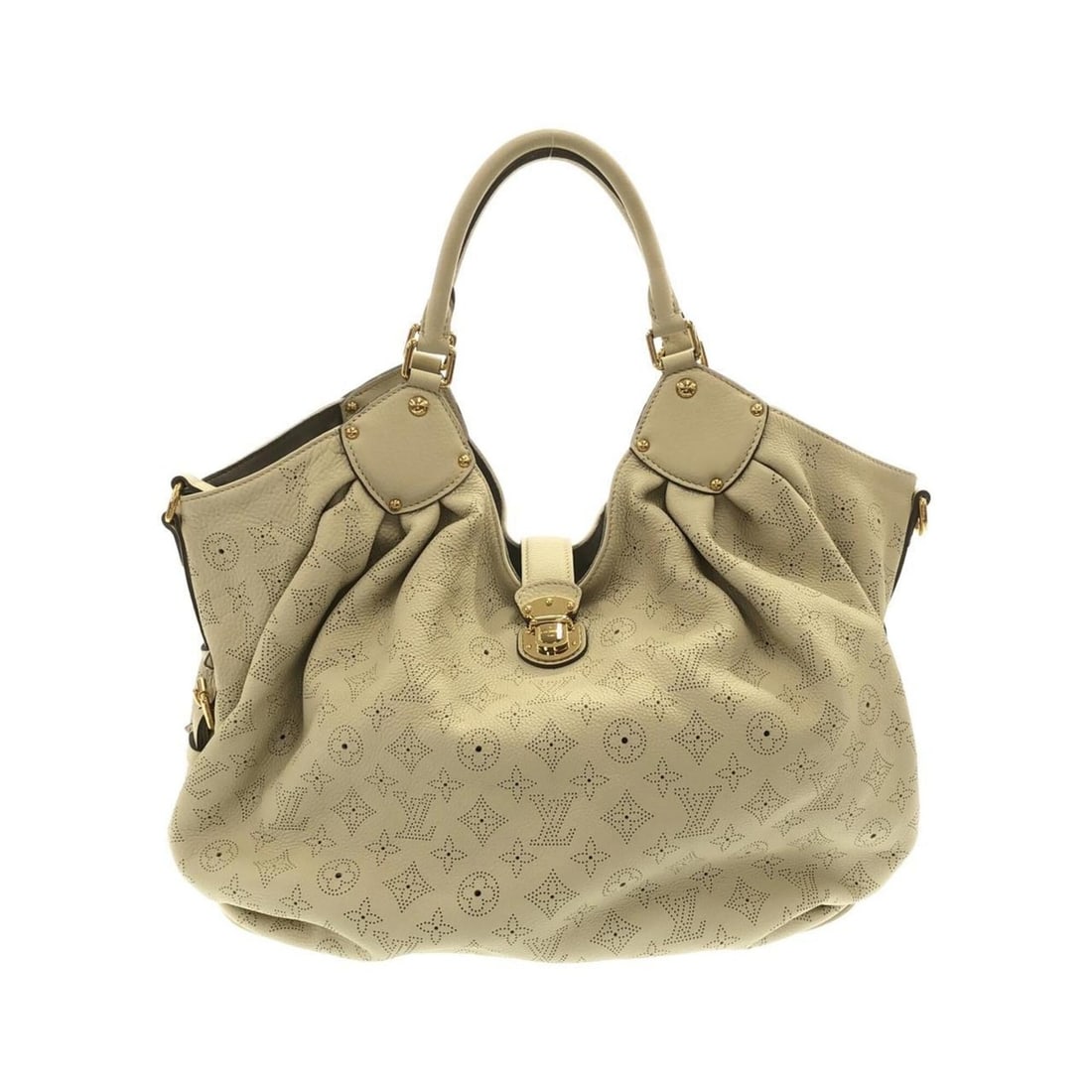 Louis Vuitton Mahina XL M95548 Shoulder Bag: --- Catalog ---Category: SizeSize (HxWxD): 40cm x 50cm x 19cm / 15.74'' x 19.68'' x 7.48''Category: DesignType: Shoulder bagColor: Gray, GrisGender: WomenMaterial: Leather Leather/Fur Type: CalfskinCa