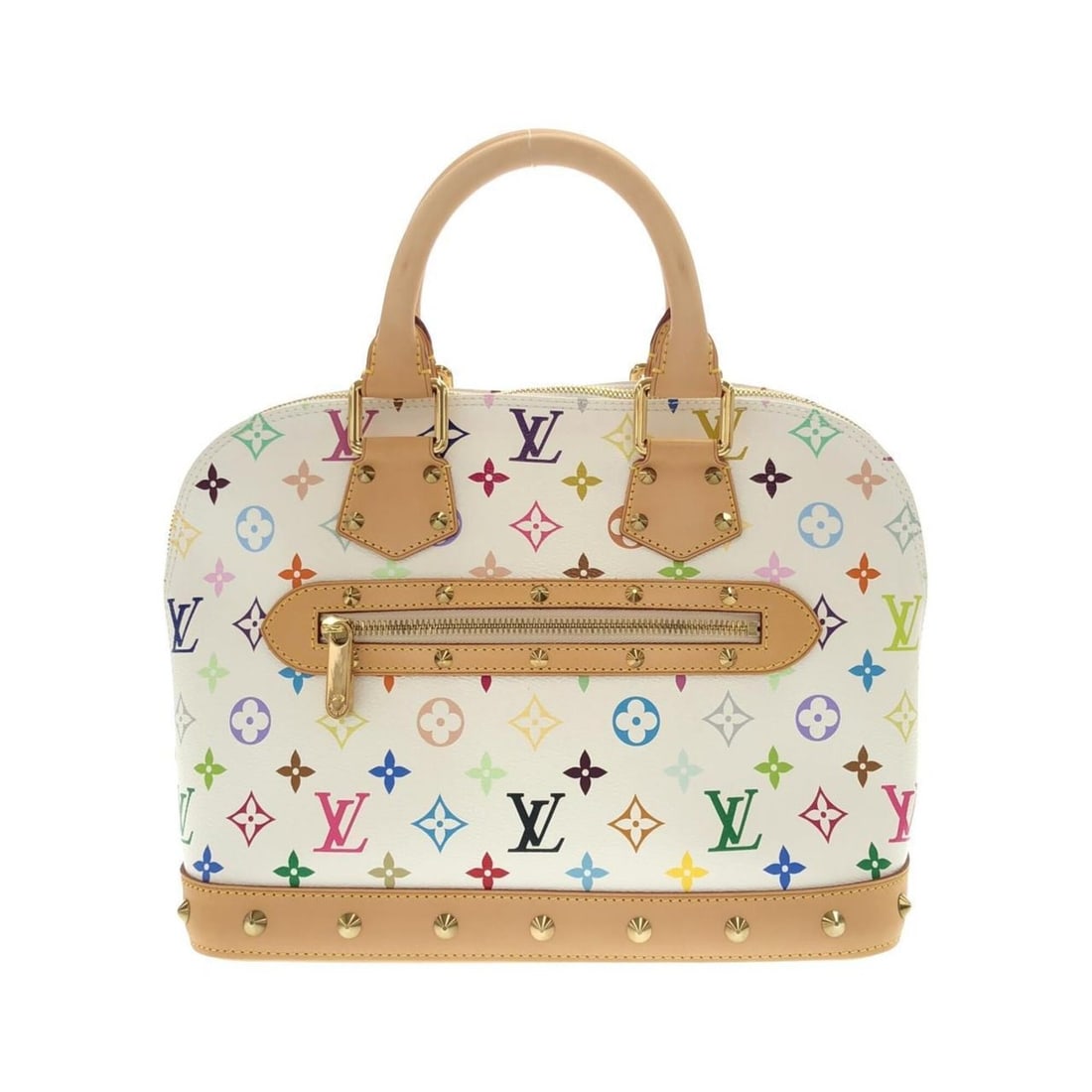 Louis Vuitton Multicolor Alma PM M92647 Handbag: --- Catalog ---Category: SizeSize (HxWxD): 24cm x 30cm x 16cm / 9.44'' x 11.81'' x 6.29''Category: DesignType: HandbagColor: Multi-color, WhiteGender: Women,MenMaterial: Coated canvas Category: