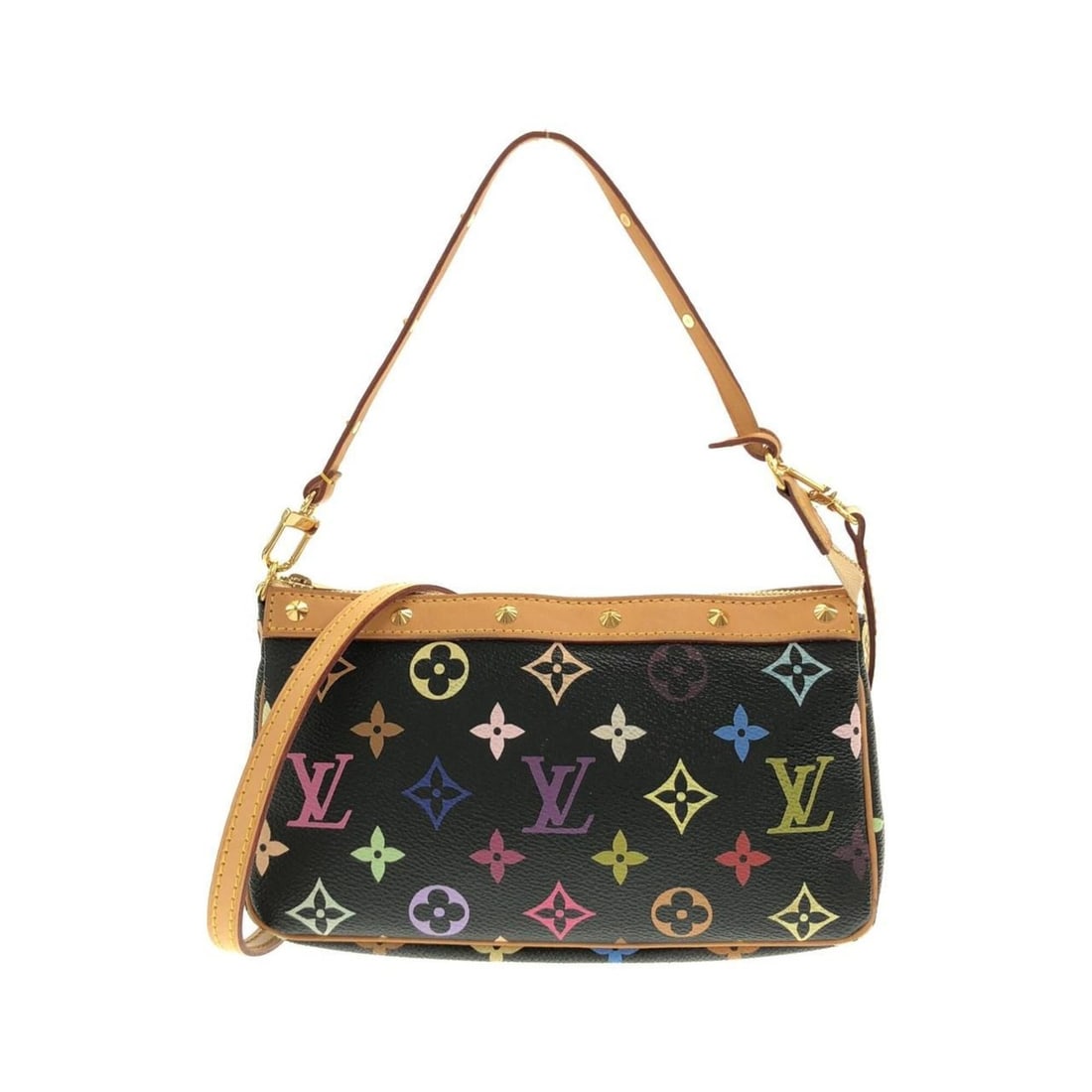 Louis Vuitton Multicolor Pochette Accessoires M92648+J00145 Accessory Pouch: --- Catalog ---Category: SizeSize (HxWxD): 13cm x 21cm x 4cm / 5.11'' x 8.26'' x 1.57''Category: DesignType: Pochette, PouchColor: Black, Multi-colorGender: Women,MenMaterial: Coated canvas Category: