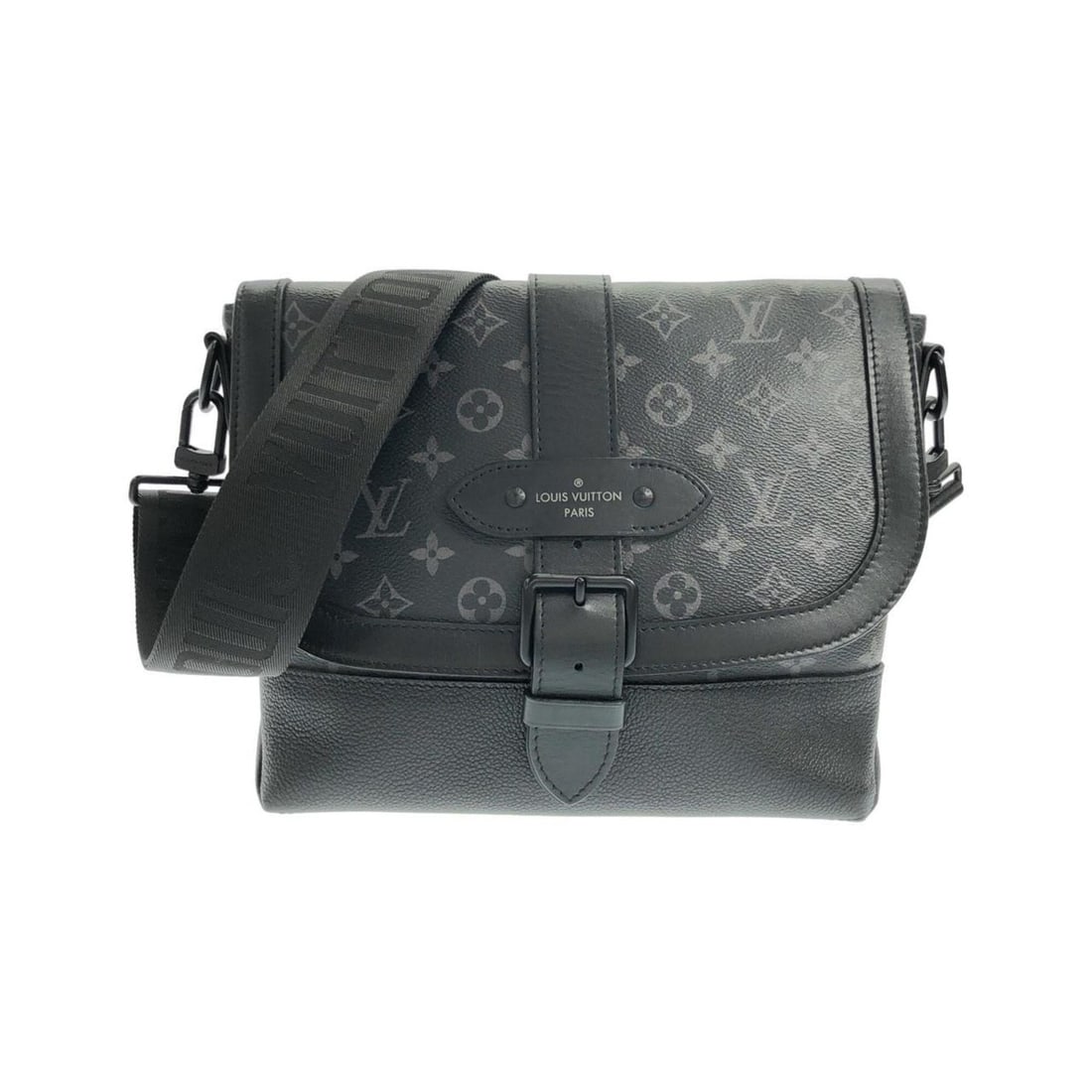 Louis Vuitton Monogram Eclipse Saumur Messenger M45911 Shoulder Bag: --- Catalog ---Category: SizeSize (HxWxD): 24cm x 32cm x 10cm / 9.44'' x 12.59'' x 3.93''Category: DesignType: Shoulder bagColor: BlackGender: Women,MenMaterial: Coated canvas Category: GeneralMPN: