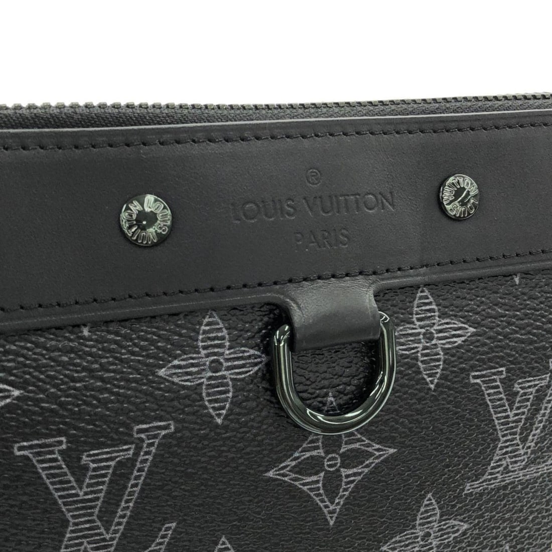 Louis Vuitton Monogram Eclipse Pochette Apollo M62904 Handbag - 5