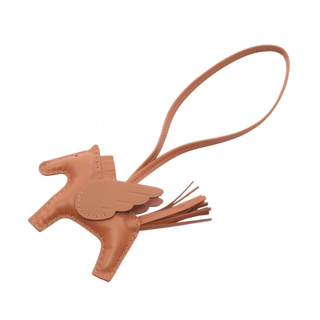 Hermes Rodeo Pegasus PM Gold Charm Accessory, Agneau Milo Veau Swift Leather, Brown Tone, for Women: --- Catalog ---Category: DesignType: Handbag charmColor: BrownGender: WomenMaterial: Agneau MiloCategory: GeneralBrand: Hermes--- Item List ---Section: ConditionRanking: Rank NS Never used / display i