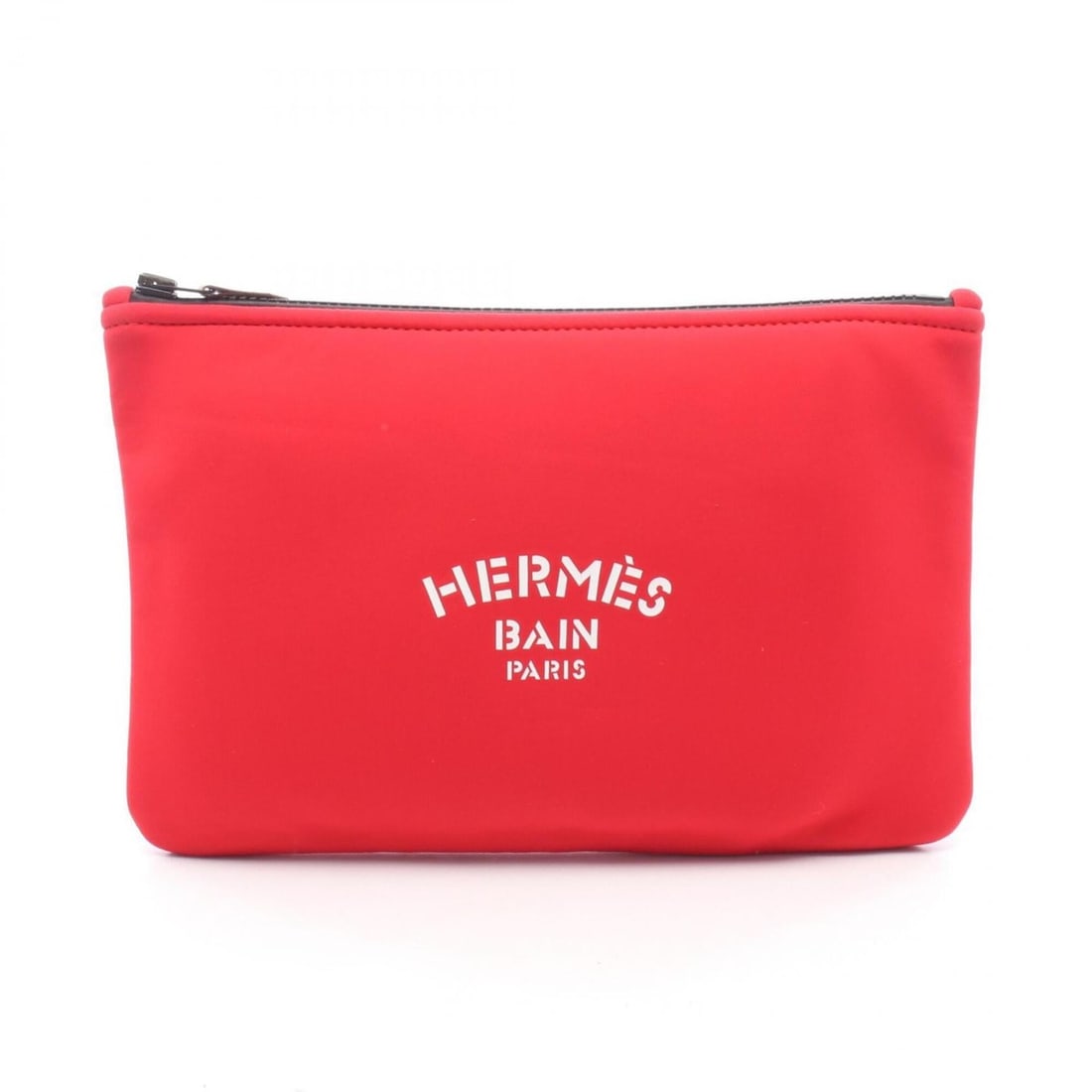 Hermes NeoBain MM Handbag/Pouch, Neoprene, Women's, Red: --- Catalog ---Category: SizeSize (HxWxD): 20cm x 28cm / 7.87'' x 11.02''Category: DesignType: Handbag, PouchColor: Red colorGender: WomenMaterial: Neoprene Category: GeneralBrand: Hermes--- Item List