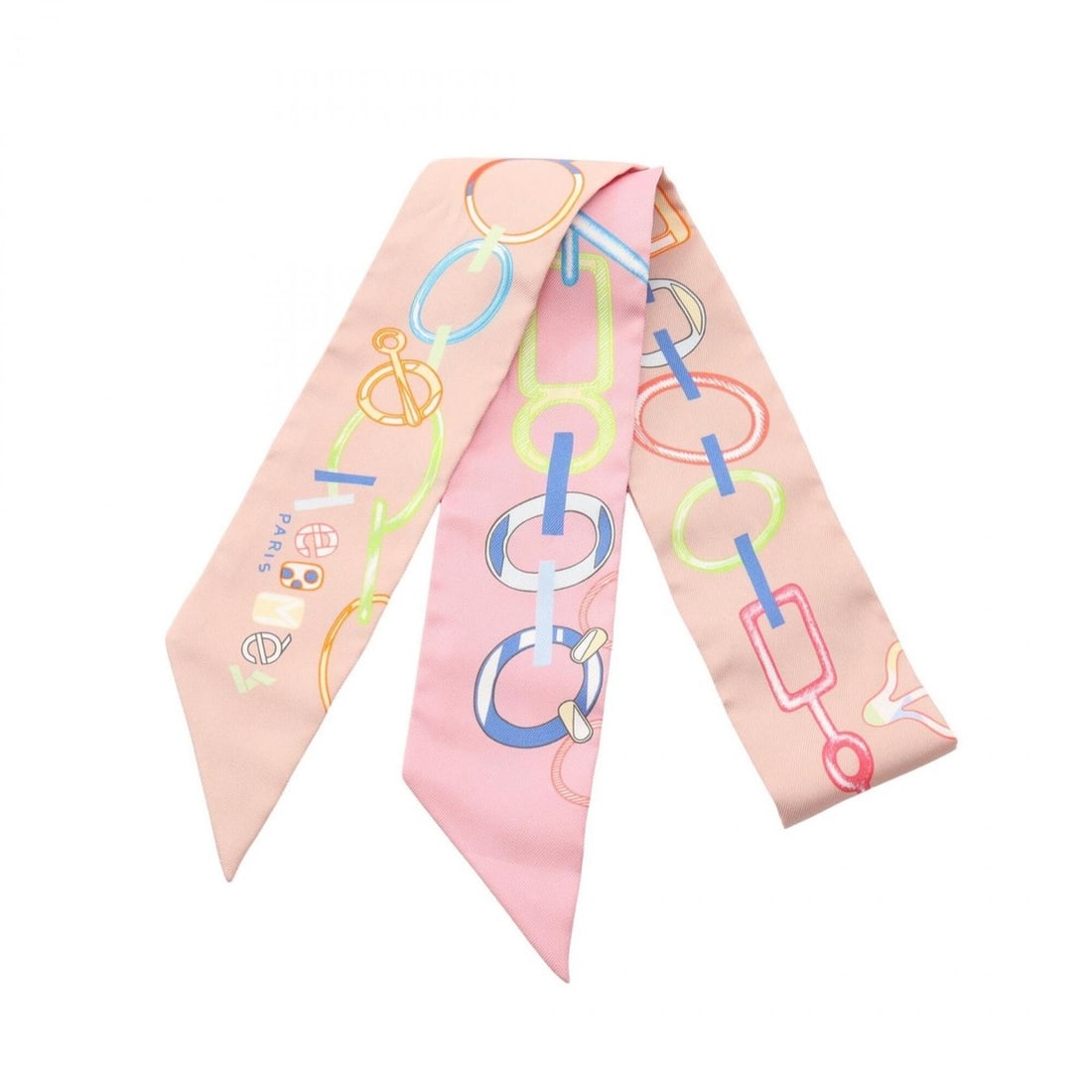 Hermes Twilly Do Re Boucles Scarf Muffler Silk Women's Pink Multicolor: --- Catalog ---Category: SizeSize (LxW): 85cm x 5cm / 33.46'' x 1.96''Category: DesignType: ScarfColor: Multi-color, PinkGender: WomenMaterial: Silk Category: GeneralBrand: Hermes--- Item List ---Sect