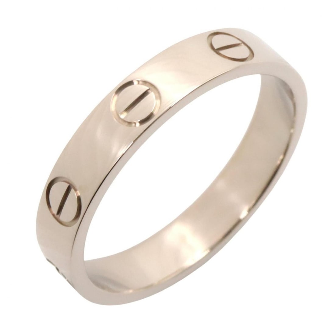 Cartier Mini Love Ring, 18K White Gold (18KWG), Women's, Silver Tone, B4085100: --- Catalog ---Category: SizeJP Size: 10.5US Size: 5.5Category: DesignType: Band ringColor: SilverGender: WomenMaterial: White gold (18K)Category: GeneralMPN: B4085100Brand: Cartier--- Item List ---Se