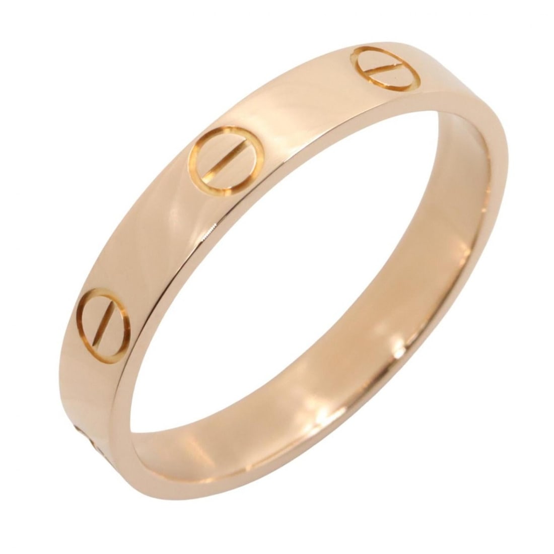 Cartier Mini Love Ring, 18K Pink Gold (PG), Men's/Women's, Tone, B4085200: --- Catalog ---Category: SizeJP Size: 17US Size: 8.5Category: DesignType: Band ringColor: GoldGender: Men,WomenMaterial: Pink gold (18K)Category: GeneralMPN: B4085200Brand: Cartier--- Item List ---Sec