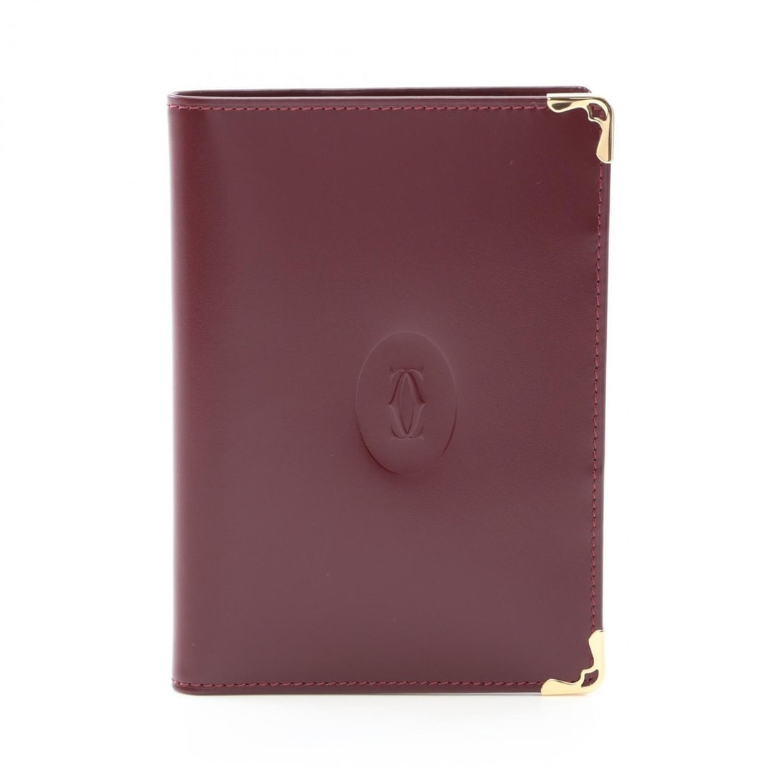 Cartier Must Line Pass Case, Leather Accessory, Women's, Bordeaux (Burgundy) (1 of 5)