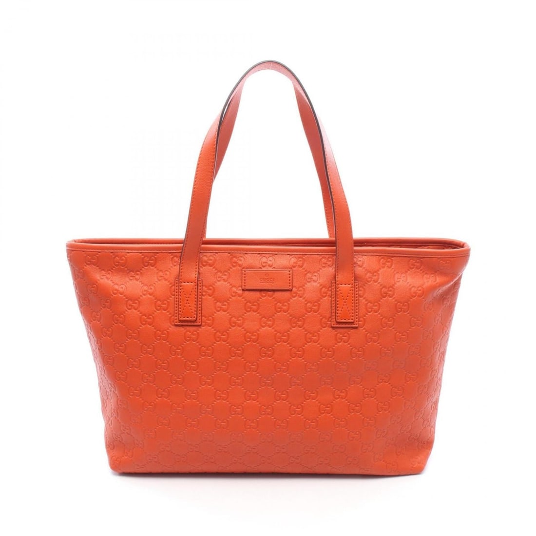 Gucci Guccissima Tote Bag Handbag Leather Women's Orange 211137: --- Catalog ---Category: SizeSize (HxWxD): 27cm x 37cm x 11cm / 10.62'' x 14.56'' x 4.33''Category: DesignType: Handbag, Tote bagColor: OrangeGender: WomenMaterial: Leather Category: GeneralMPN: 21113