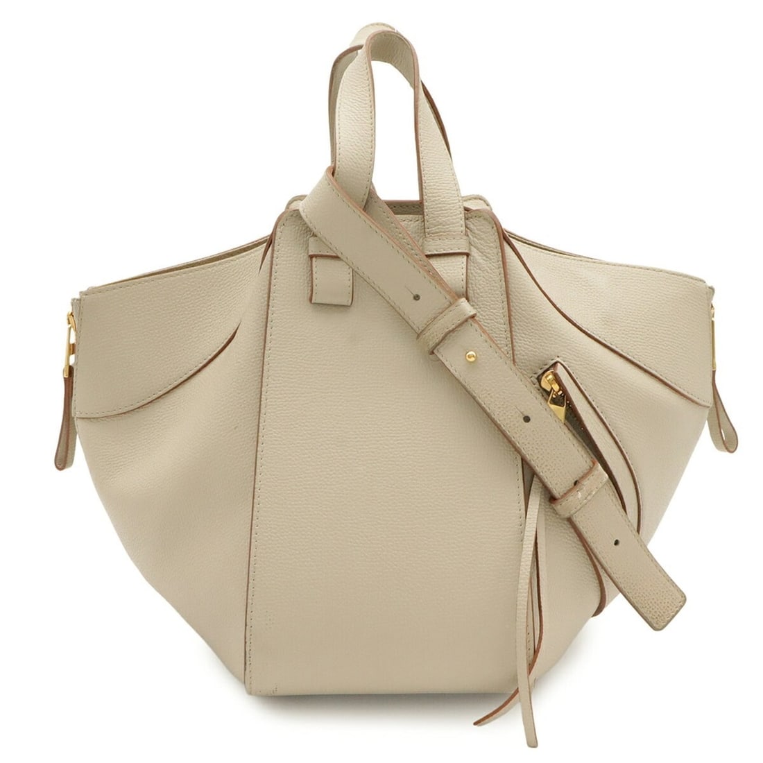 LOEWE Hammock Bag, Small Handbag/Shoulder Leather, Sand Beige, 387.30 (1 of 10)