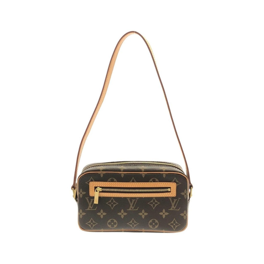 Louis Vuitton Monogram Pochette Cite M51183 Shoulder Bag: --- Catalog ---Category: SizeSize (HxWxD): 12cm x 21cm x 6cm / 4.72'' x 8.26'' x 2.36''Category: DesignType: Pochette, Shoulder bagColor: MarronGender: Men,WomenMaterial: Coated canvas Hardware Color: