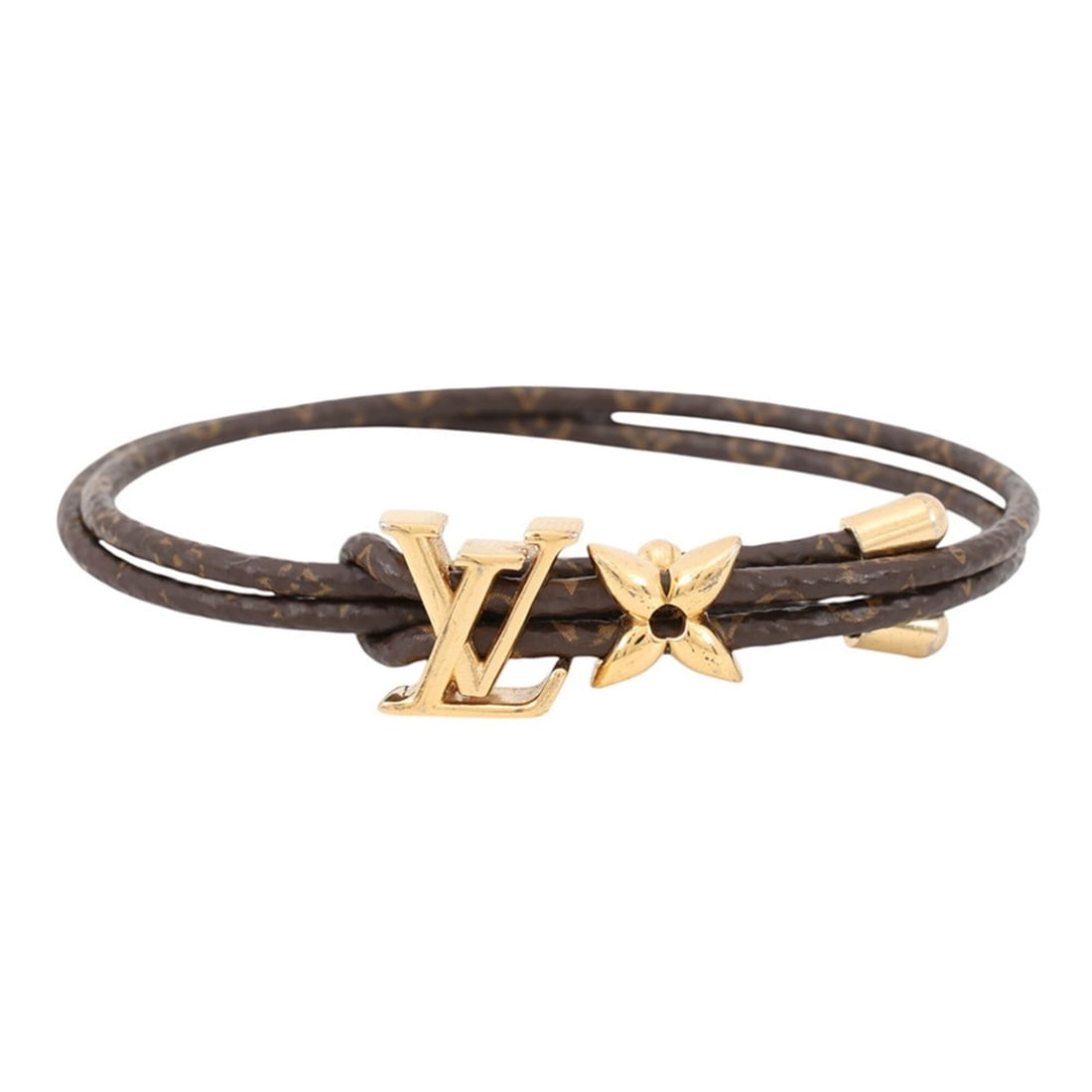 Louis Vuitton Monogram LV Bloom Bracelet M8416Z LOUIS VUITTON BRACELET: --- Catalog ---Category: SizeLength: 19.5cm / 7.67''Category: DesignType: Charm braceletColor: BrownGender: Women,MenMaterial: MonogramCategory: GeneralBrand: Louis VuittonCountry of Origin: Spain--- 