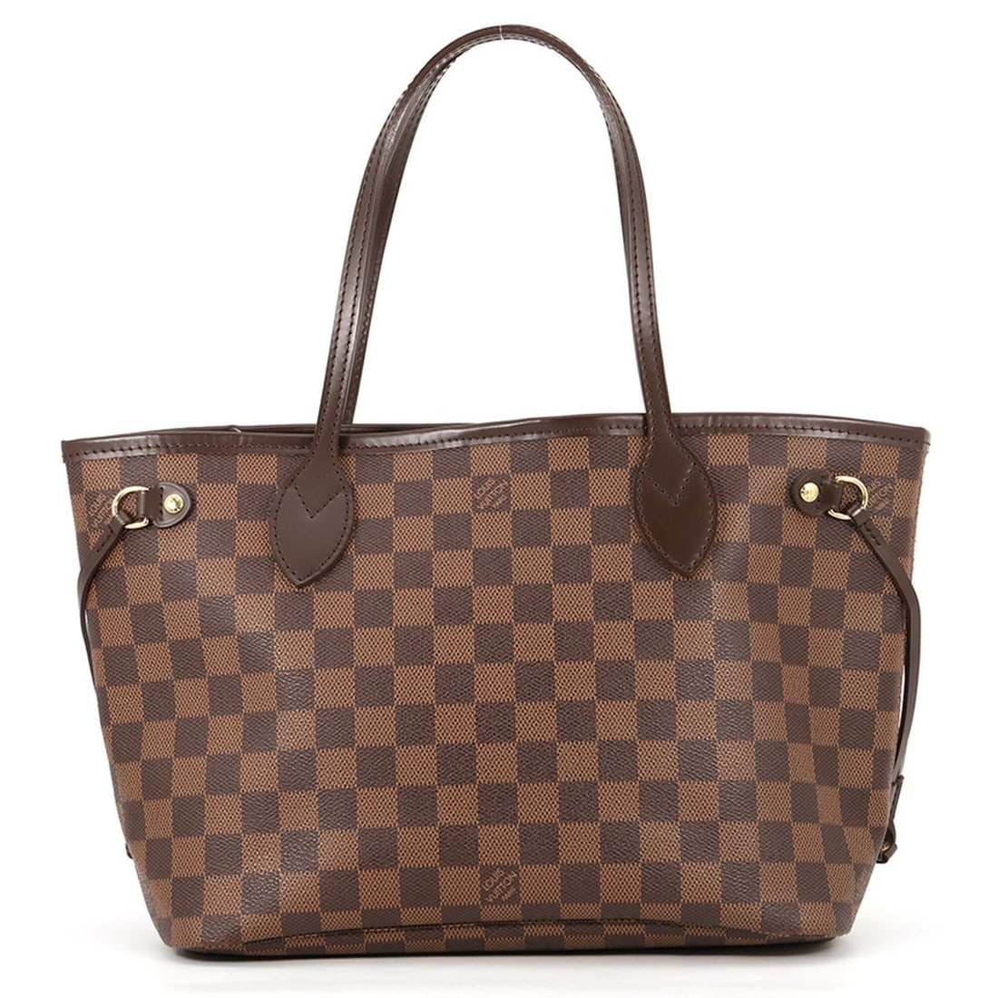 Louis Vuitton Neverfull PM Tote Bag, Damier Ebene, N51109, LOUIS VUITTON, Handbag, Damier, Vuitton,: --- Catalog ---Category: SizeSize (HxWxD): 22cm x 28cm x 12.5cm / 8.66'' x 11.02'' x 4.92''Category: DesignType: Tote bagColor: Ebene, Red colorGender: WomenMaterial: Damier Canvas Category: GeneralBr