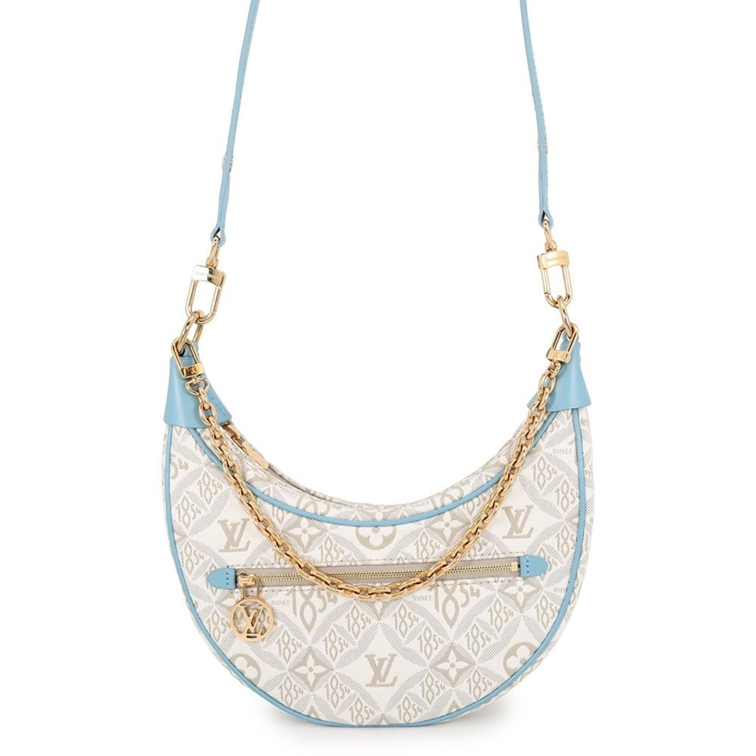 Louis Vuitton Shoulder Bag Monogram Jacquard SINCE1854 Loop M81094 LOUIS VUITTON Handbag 3-way: --- Catalog ---Category: SizeSize (HxWxD): 12cm x 22cm x 5.5cm / 4.72'' x 8.66'' x 2.16''Category: DesignType: Shoulder bagColor: BlueGender: WomenMaterial: Monogram , Jacquard Category: GeneralBrand: