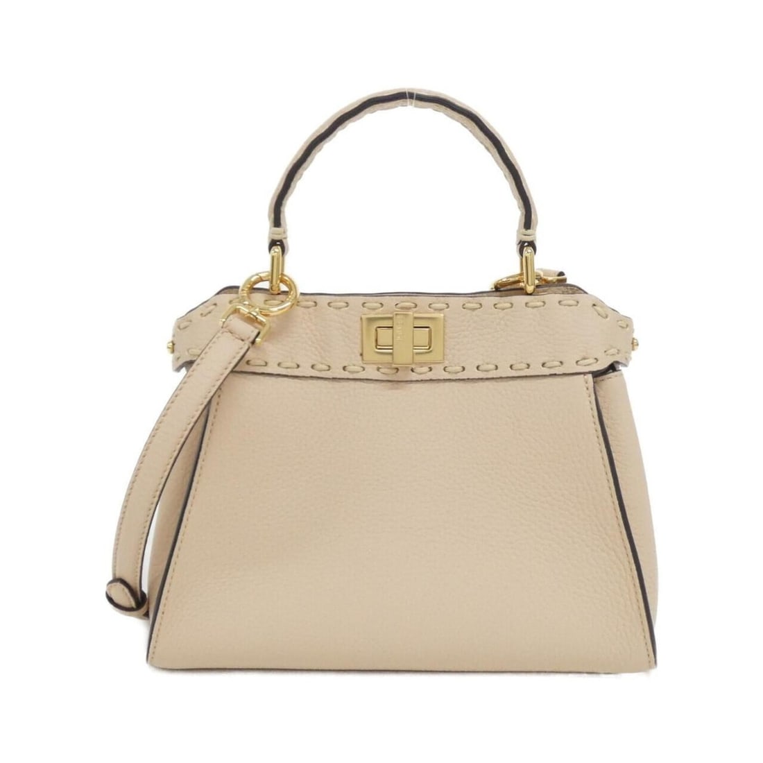 Fendi SELLERIA Peekaboo Mini 8BN244 AFQ8 Handbag: --- Catalog ---Category: SizeSize (HxWxD): 18cm x 23.5cm x 12cm / 7.08'' x 9.25'' x 4.72''Category: DesignType: HandbagColor: PinkGender: Women,MenMaterial: Leather Hardware Color: GoldLeather/Fur Typ