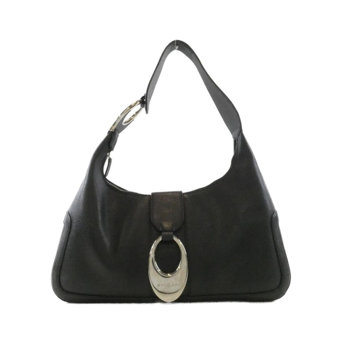 Bvlgari shoulder bag: --- Catalog ---Category: SizeSize (HxWxD): 17cm x 34cm x 4cm / 6.69'' x 13.38'' x 1.57''Category: DesignType: Shoulder bagColor: BlackGender: WomenMaterial: Leather Hardware Color: SilverCategory: Gen