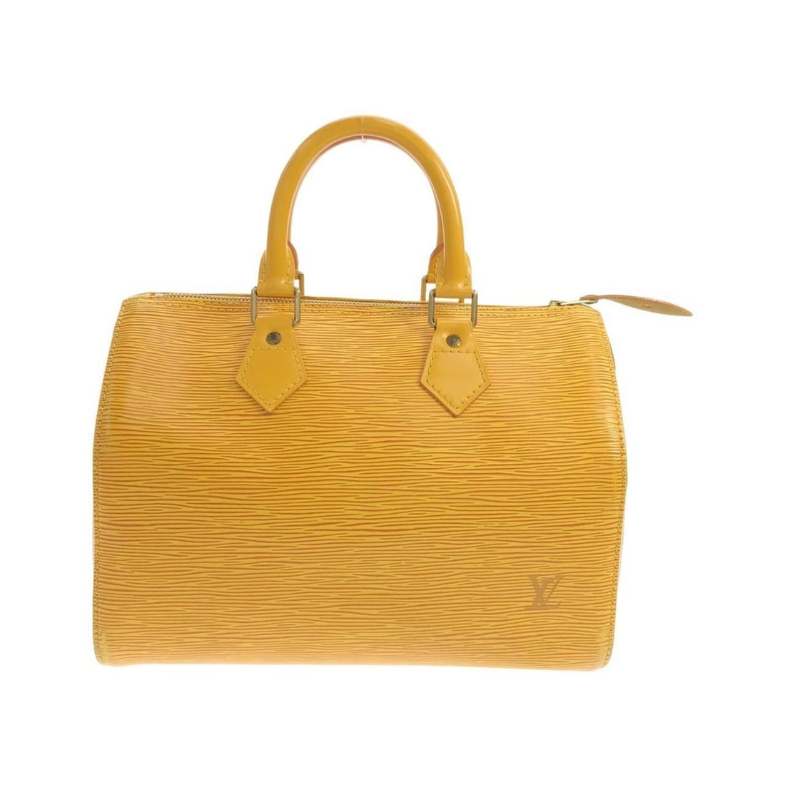 Louis Vuitton Epi Speedy 25cm M43019 Boston Bag: --- Catalog ---Category: SizeSize (HxWxD): 20cm x 27.5cm x 15cm / 7.87'' x 10.82'' x 5.9''Category: DesignType: Boston bagColor: YellowGender: WomenMaterial: Leather Hardware Color: GoldLeather/Fur Ty