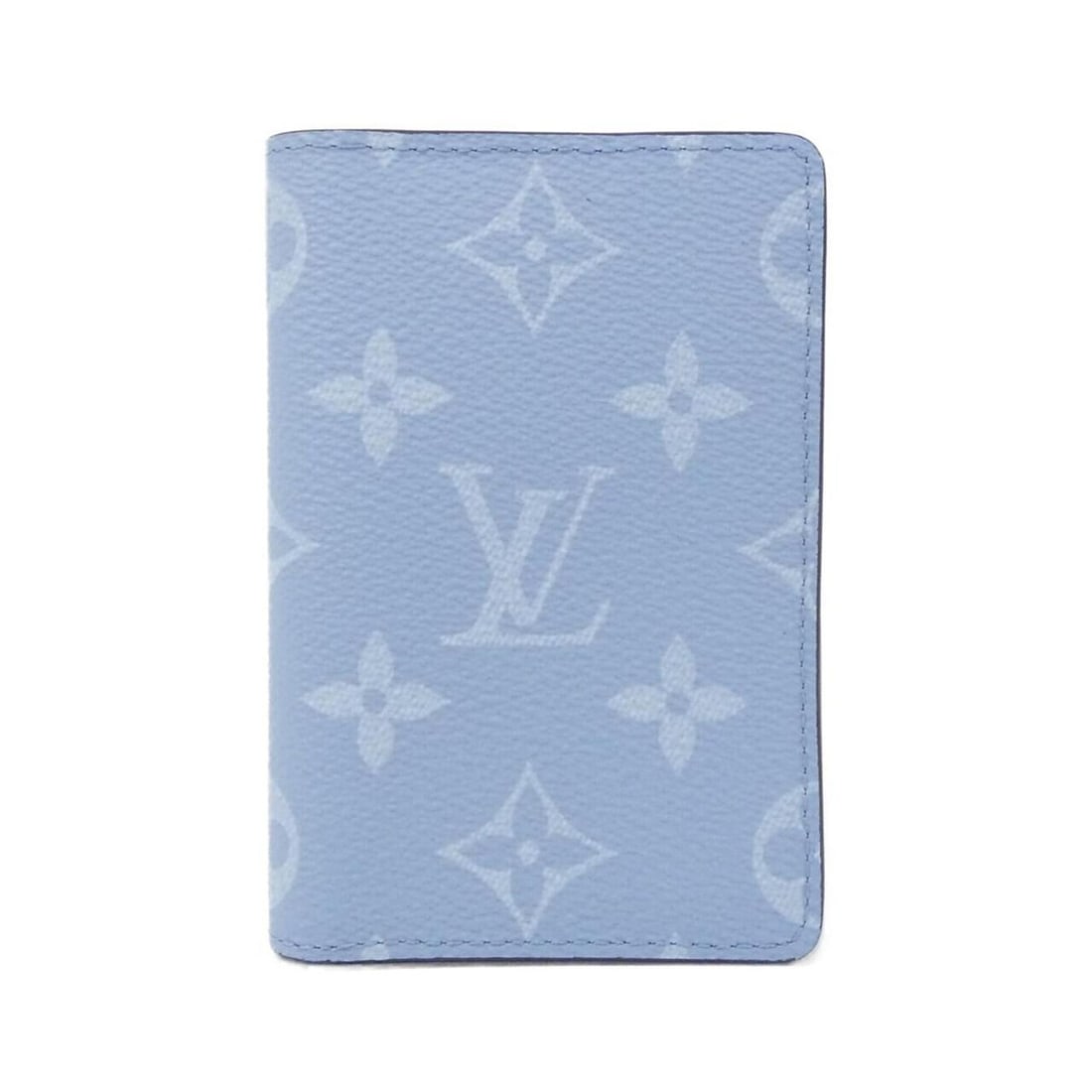 Louis Vuitton Taiga Rama Organizer de Poche M14112 Business Card Holder/Card Case: --- Catalog ---Category: DesignType: Card caseColor: Blue CielGender: MenMaterial: Coated canvas Category: GeneralMPN: M14112Brand: Louis VuittonCategory: Physical PropertiesSize (HxWxD): 11cm x 7.5cm