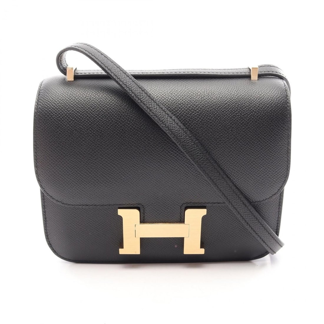 Hermes Constance 3 Mini Shoulder Bag/Handbag, Veau Epsom Leather, Women's, Black, 083905CU: --- Catalog ---Category: SizeSize (HxWxD): 15cm x 18cm / 5.9'' x 7.08''Category: DesignType: Handbag, Shoulder bagColor: BlackGender: WomenMaterial: Epsom leather Category: GeneralMPN: 083905CUBrand: 