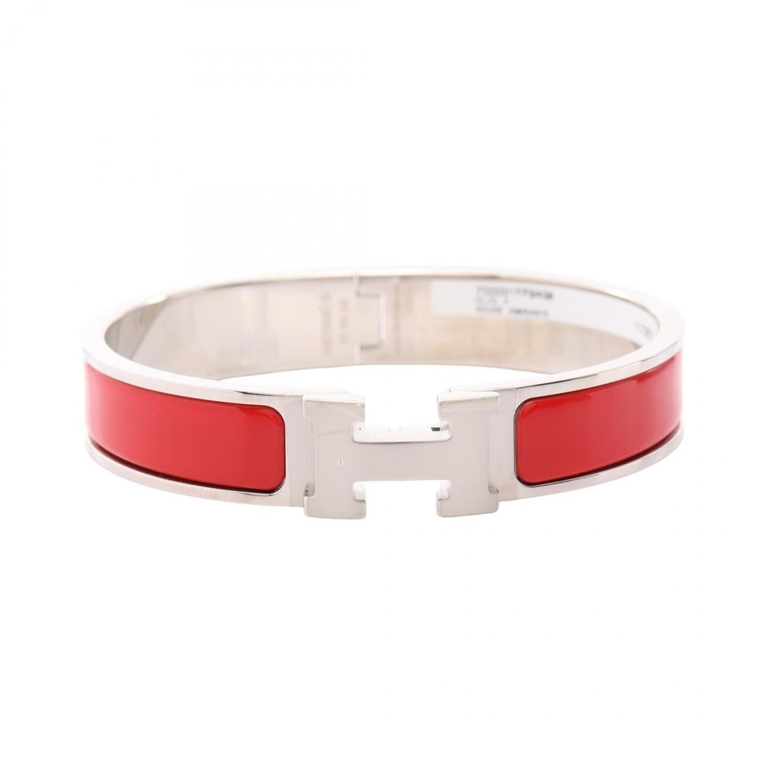 Hermes HERMES Clic Clac PM Bangle Accessory Stainless Steel Enamel Women's Silver/Red: --- Catalog ---Category: DesignType: BangleColor: Red color, SilverGender: WomenMaterial: Enamel, Stainless steelCategory: GeneralBrand: Hermes--- Item List ---Section: ConditionRanking: Rank NS Never