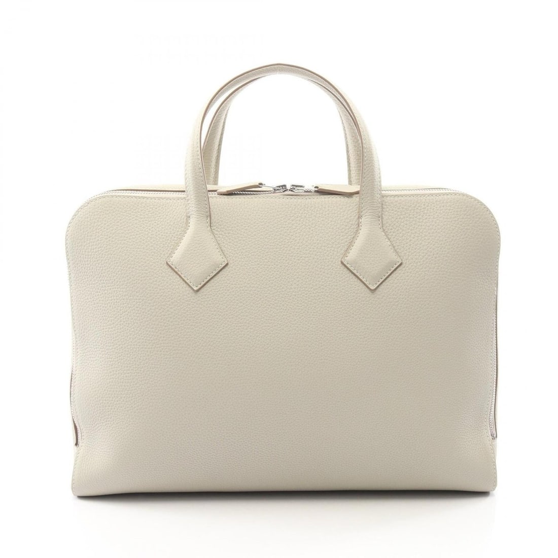 Hermes Victoria Light Briefcase Handbag, Togo Leather, Men's, Gray, 076567CK: --- Catalog ---Category: SizeSize (HxWxD): 28cm x 38cm x 5cm / 11.02'' x 14.96'' x 1.96''Category: DesignType: Briefcase, HandbagColor: GrayGender: MenMaterial: Togo leather Category: GeneralMPN: 0765