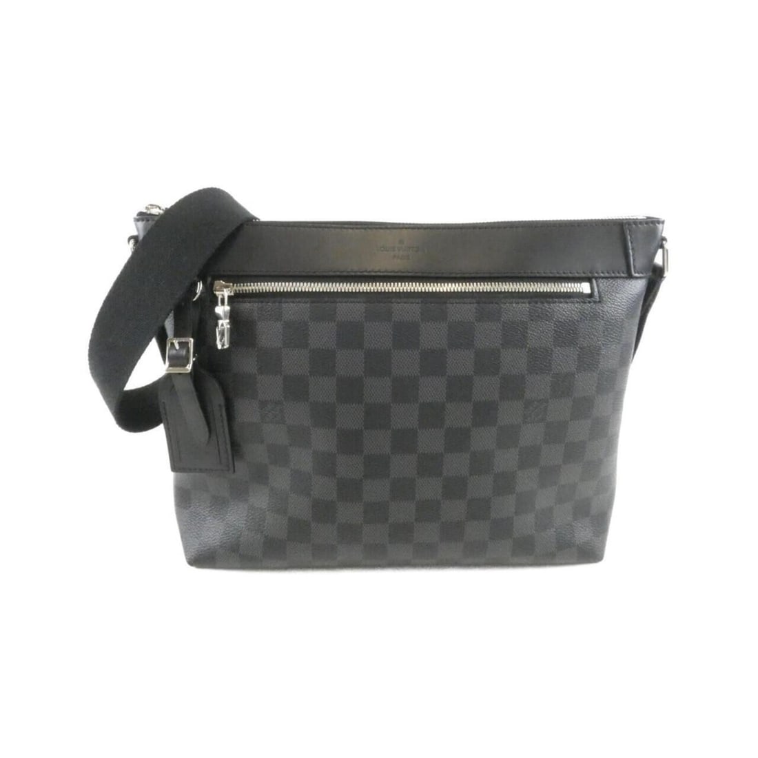 Louis Vuitton Damier Graphite Mick PM N40003 Shoulder Bag: --- Catalog ---Category: SizeSize (HxWxD): 24cm x 30cm x 7cm / 9.44'' x 11.81'' x 2.75''Category: DesignType: Shoulder bagColor: Dark gray, GraphiteGender: MenMaterial: Coated canvas Category: General
