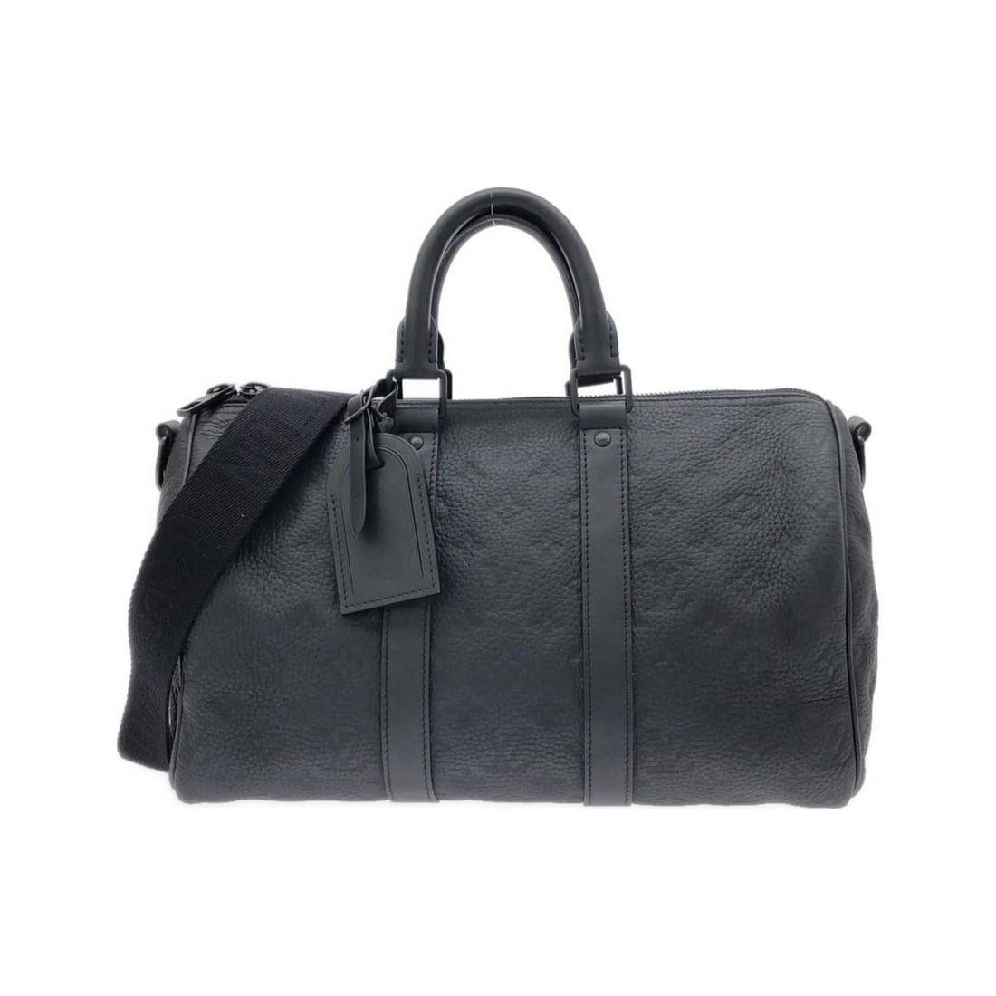 Louis Vuitton Taurillon Monogram Keepall Bandoulière 35cm M22765 Boston Bag: --- Catalog ---Category: SizeSize (HxWxD): 21cm x 35cm x 15cm / 8.26'' x 13.77'' x 5.9''Category: DesignType: Boston bagColor: BlackGender: Women,MenMaterial: Leather Leather/Fur Type: CalfskinCategor