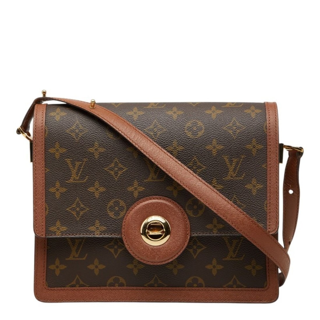 Louis Vuitton Monogram Raspail Crossbody Shoulder Bag M51372 Brown Leather Women's LOUIS VUITTON: --- Catalog ---Category: SizeSize (HxWxD): 20.5cm x 24cm x 8.5cm / 8.07'' x 9.44'' x 3.34''Category: DesignType: Shoulder bagColor: BrownGender: WomenMaterial: PVC , Leather Category: GeneralMPN: M513