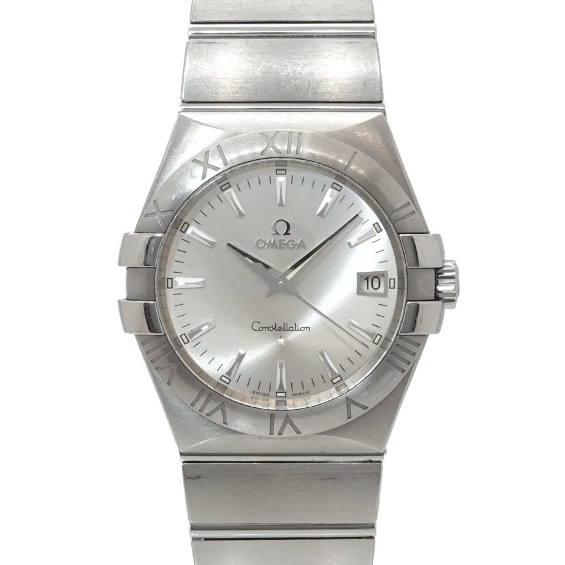 Omega Constellation 123 10 35 60 02 001 Men's Watch Date Silver Quartz: --- Catalog ---Category: SizeWrist Size: 19cm / 7.48''Case Diameter: 35mm / 1.38''Category: DesignType: WristwatchGender: MenColor (Dial): SilverMaterial (Band): Stainless steelMaterial (Case): Stainl