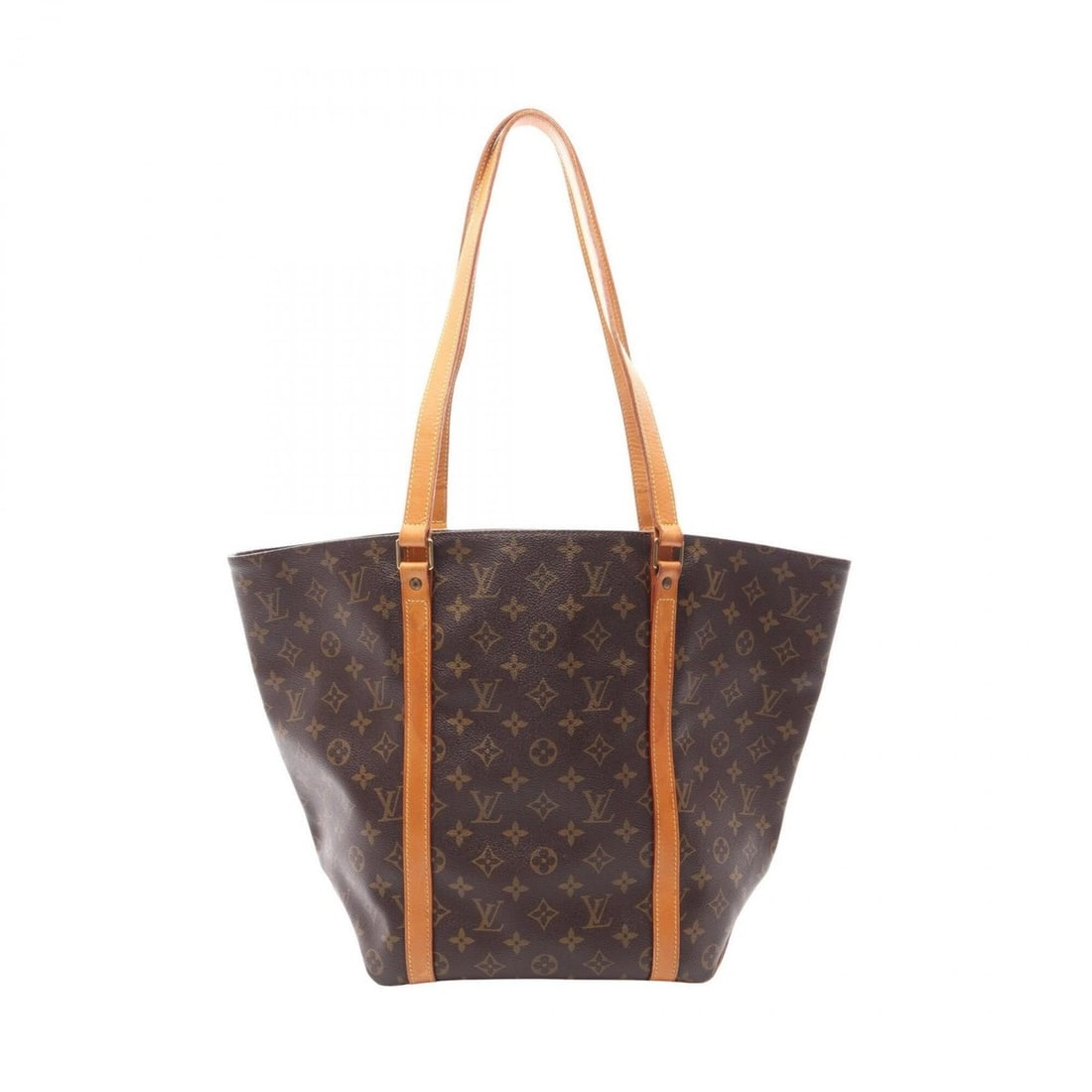 Louis Vuitton Sac Shopping Monogram Tote Bag Handbag, Coated Canvas Leather, Women's, Brown, M51108: --- Catalog ---Category: SizeSize (HxWxD): 34cm x 25cm x 14.5cm / 13.38'' x 9.84'' x 5.7''Category: DesignType: Handbag, Tote bagColor: Brown, MonogramGender: WomenMaterial: Monogram , Leather Categor