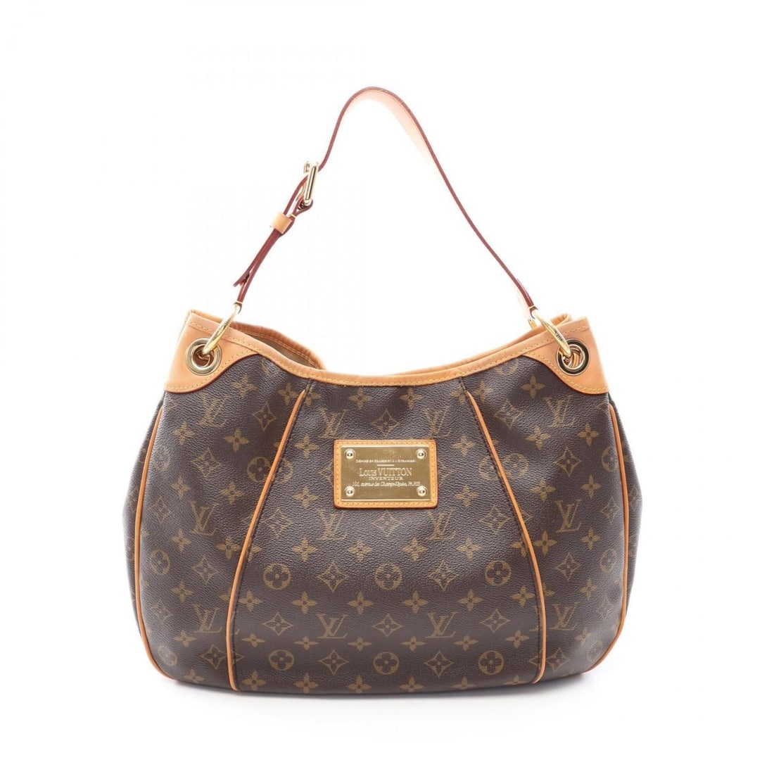 Louis Vuitton Galliera PM Shoulder Bag/Handbag, Coated Canvas and Leather, Monogram Pattern,: --- Catalog ---Category: SizeSize (HxWxD): 28cm x 37cm x 11cm / 11.02'' x 14.56'' x 4.33''Category: DesignType: Handbag, Shoulder bagColor: Brown, MonogramGender: WomenMaterial: Coated canvas , Leathe