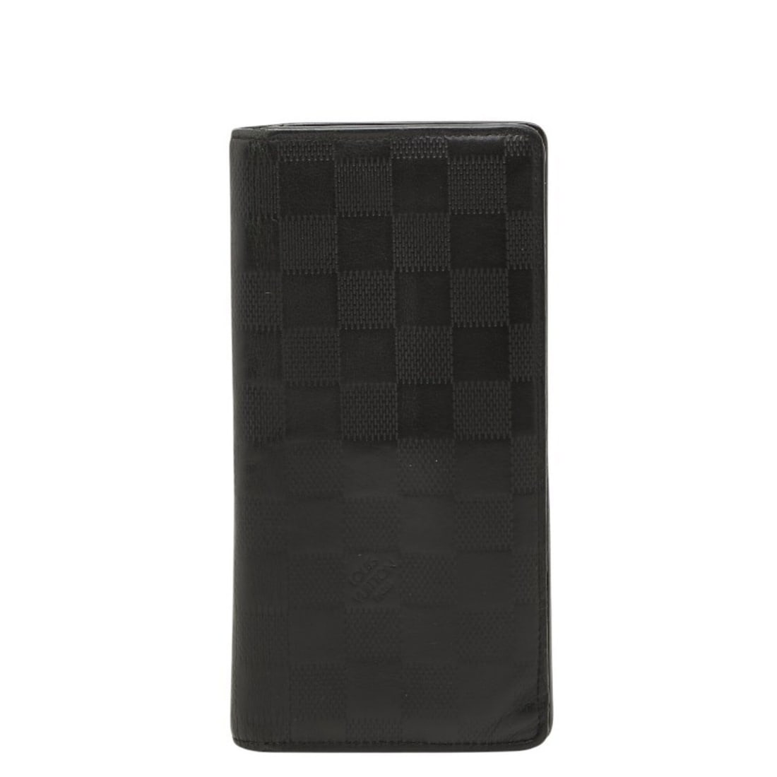 Louis Vuitton Damier Infini Portefeuille Brazza Long Wallet N63010 Onyx Black Leather Men's LOUIS: --- Catalog ---Category: SizeSize (HxWxD): 19cm x 10cm x 1cm / 7.48'' x 3.93'' x 0.39''Category: DesignType: Long wallet (bi-fold)Color: Black, OnyxGender: MenMaterial: Leather Category: GeneralBrand: