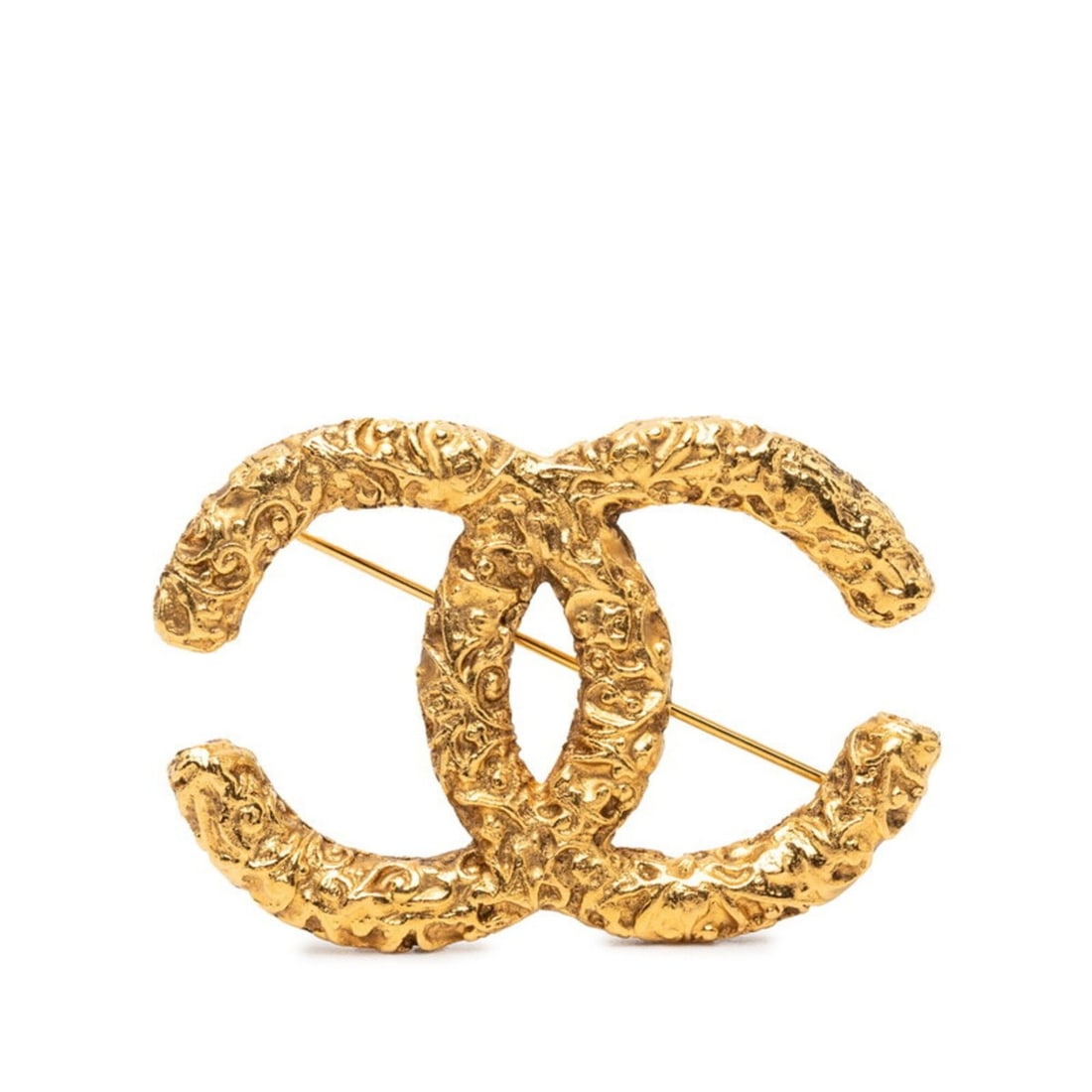 Chanel Coco Mark Lava Brooch Gold Plated GP Women's CHANEL: --- Catalog ---Category: SizeSize (HxWxD): 3.5cm x 5.2cm / 1.37'' x 2.04''Category: DesignType: BroochColor: GoldGender: WomenMaterial: Gold platingCategory: GeneralBrand: Chanel--- Item List ---Secti