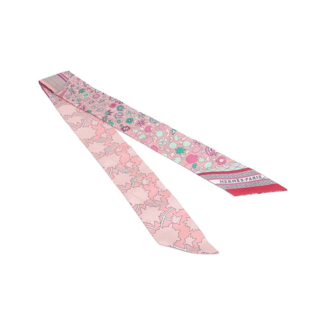 Hermes TAPIS PERSANS Twilly 062883S Scarf Muffler: --- Catalog ---Category: SizeSize (LxW): 5cm x 86cm / 1.96'' x 33.85''Category: DesignType: ScarfColor: PinkGender: Men,WomenMaterial: Silk Category: GeneralMPN: 062883SBrand: Hermes--- Item List ---S