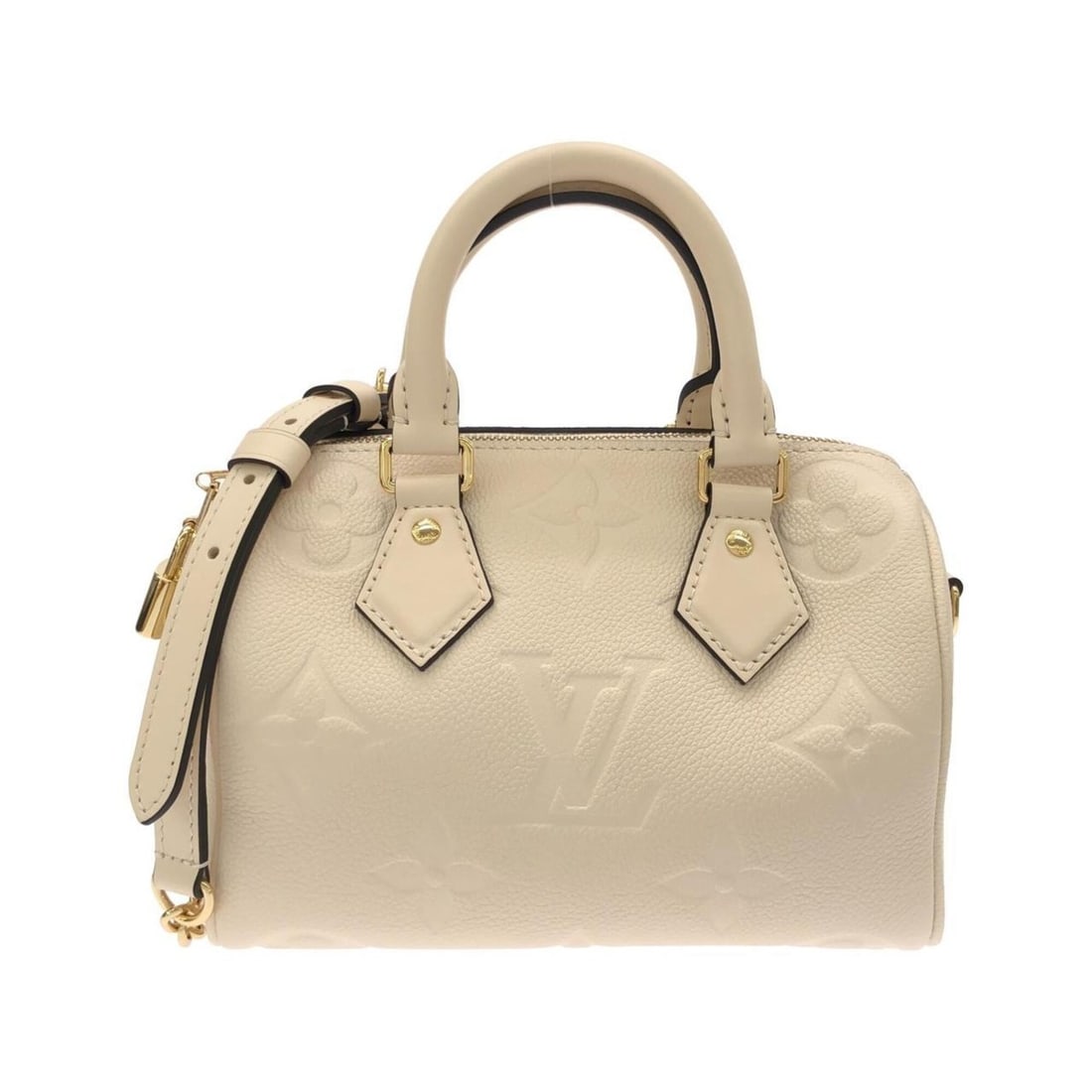 Louis Vuitton Monogram Empreinte Speedy Bandoulière 20cm M58954 Boston Bag: --- Catalog ---Category: SizeSize (HxWxD): 17cm x 21cm x 11cm / 6.69'' x 8.26'' x 4.33''Category: DesignType: Boston bagColor: BeigeGender: Women,MenMaterial: Leather Leather/Fur Type: